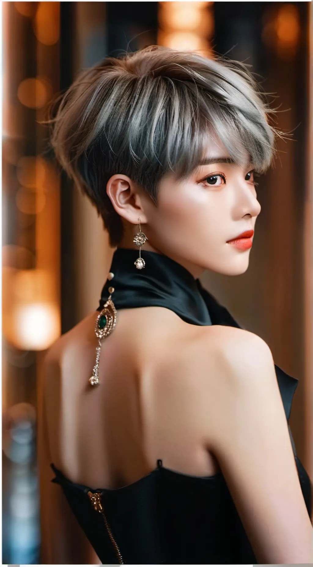 ai character: julia ♡ background