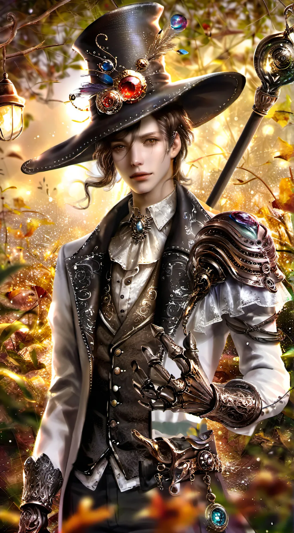 ai character: caine background