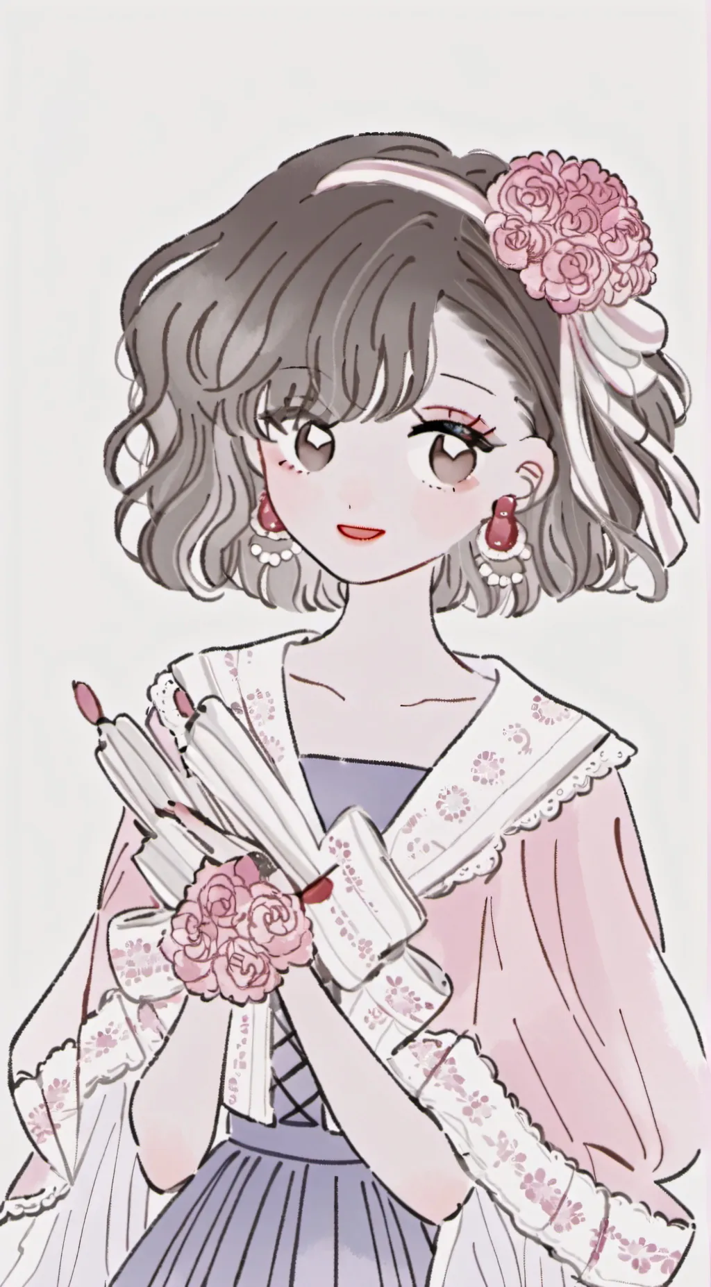 ai character: 😚 background