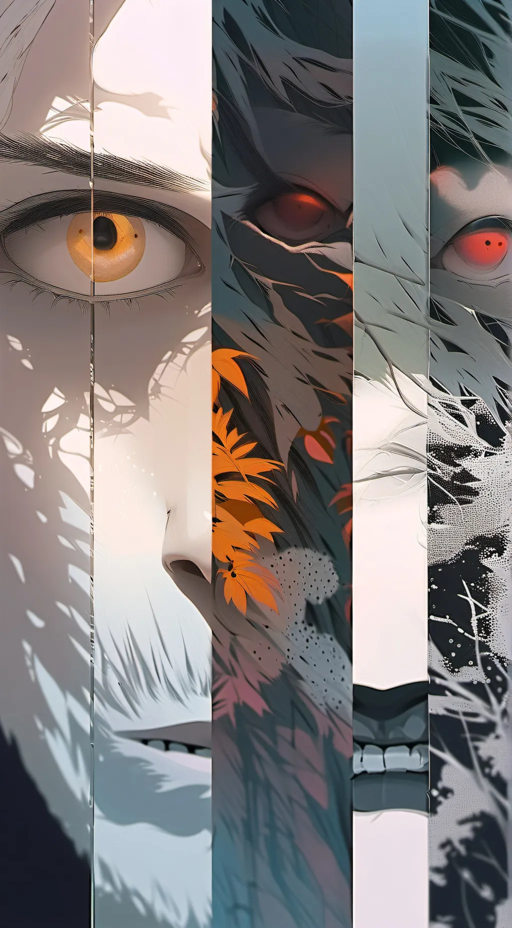 ai character: The Beast Virus background