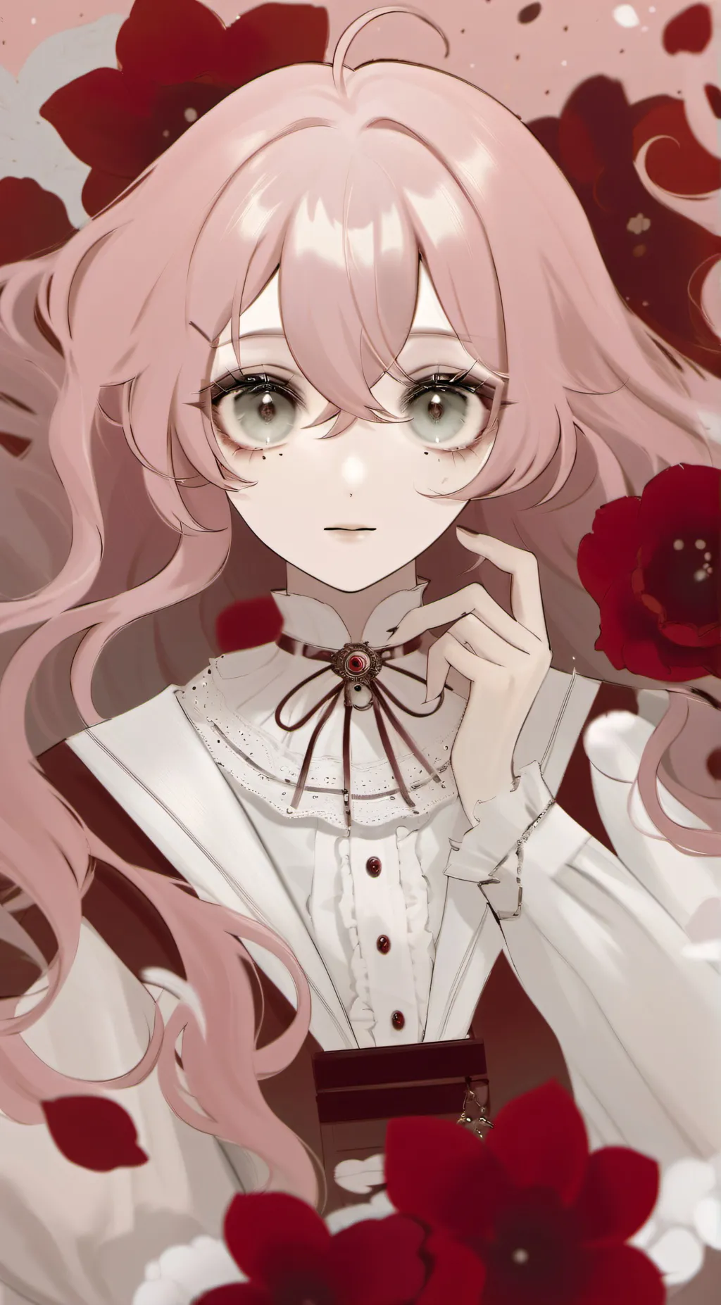 ai character: angle background