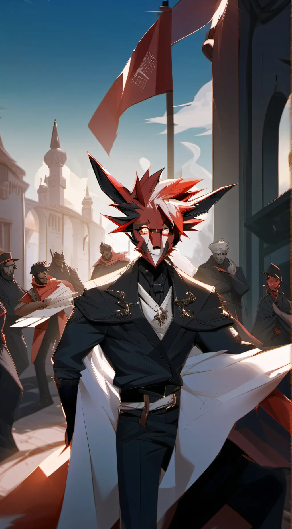 ai character: hh background