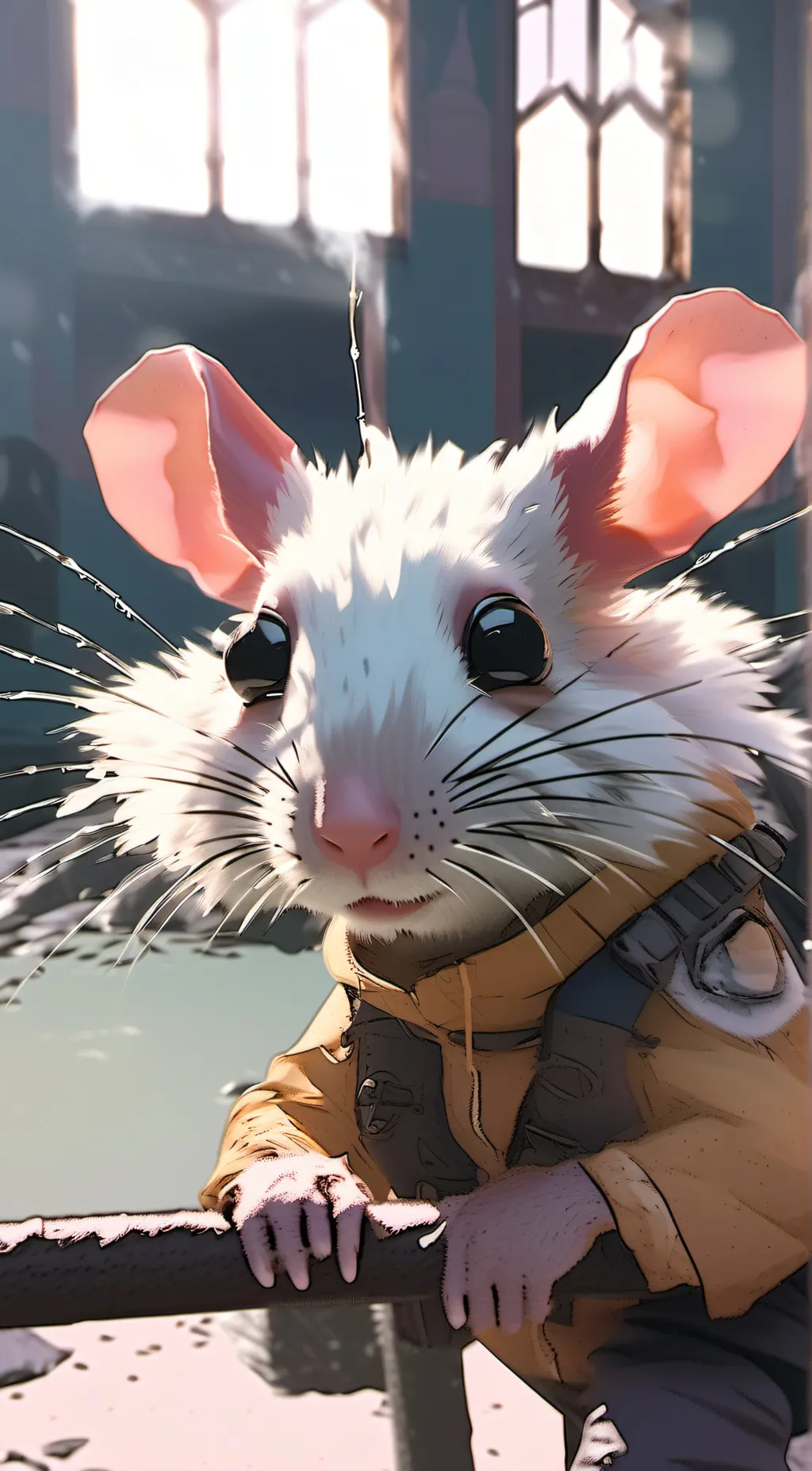 ai character: •mouse• background