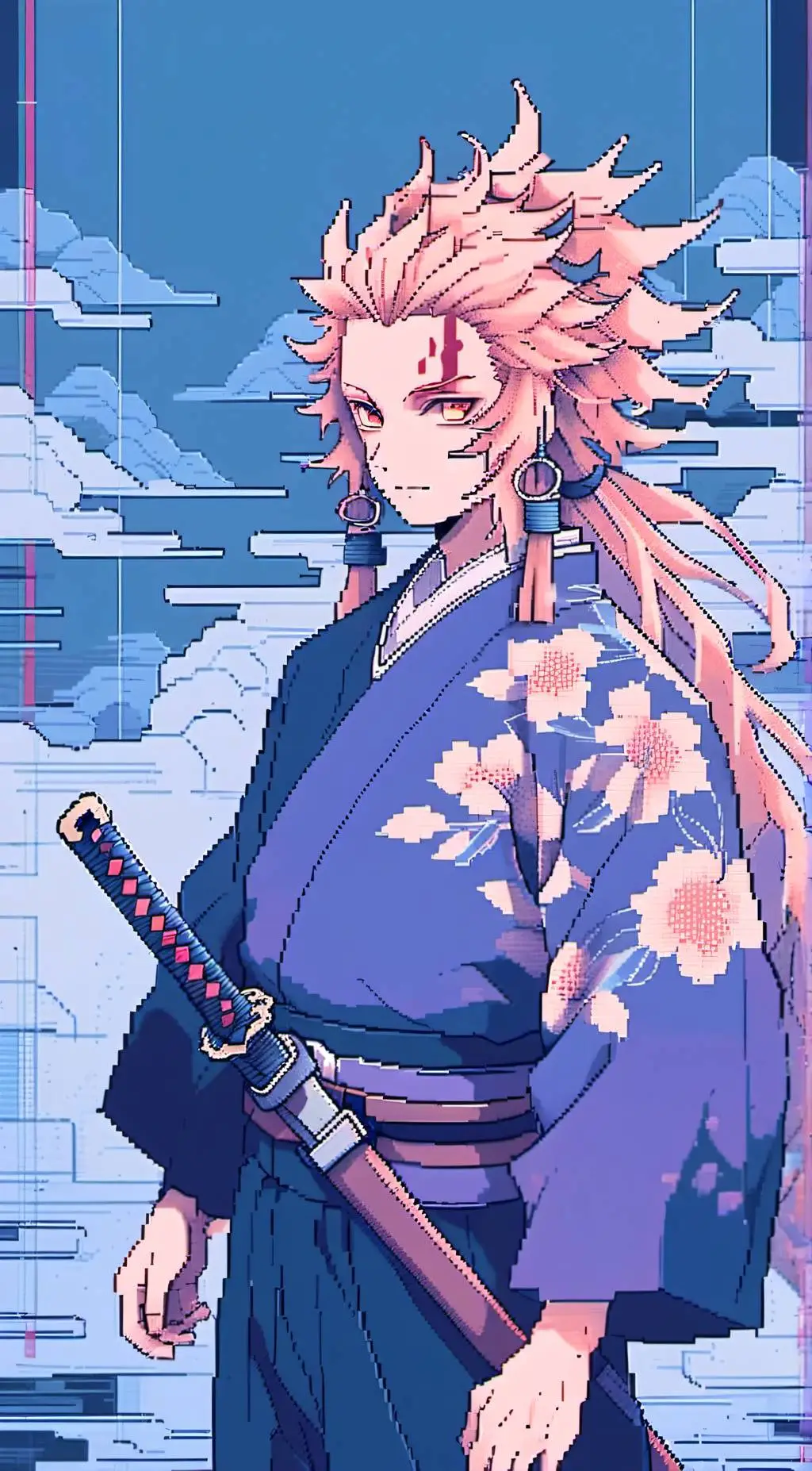 ai character: Rengoku background