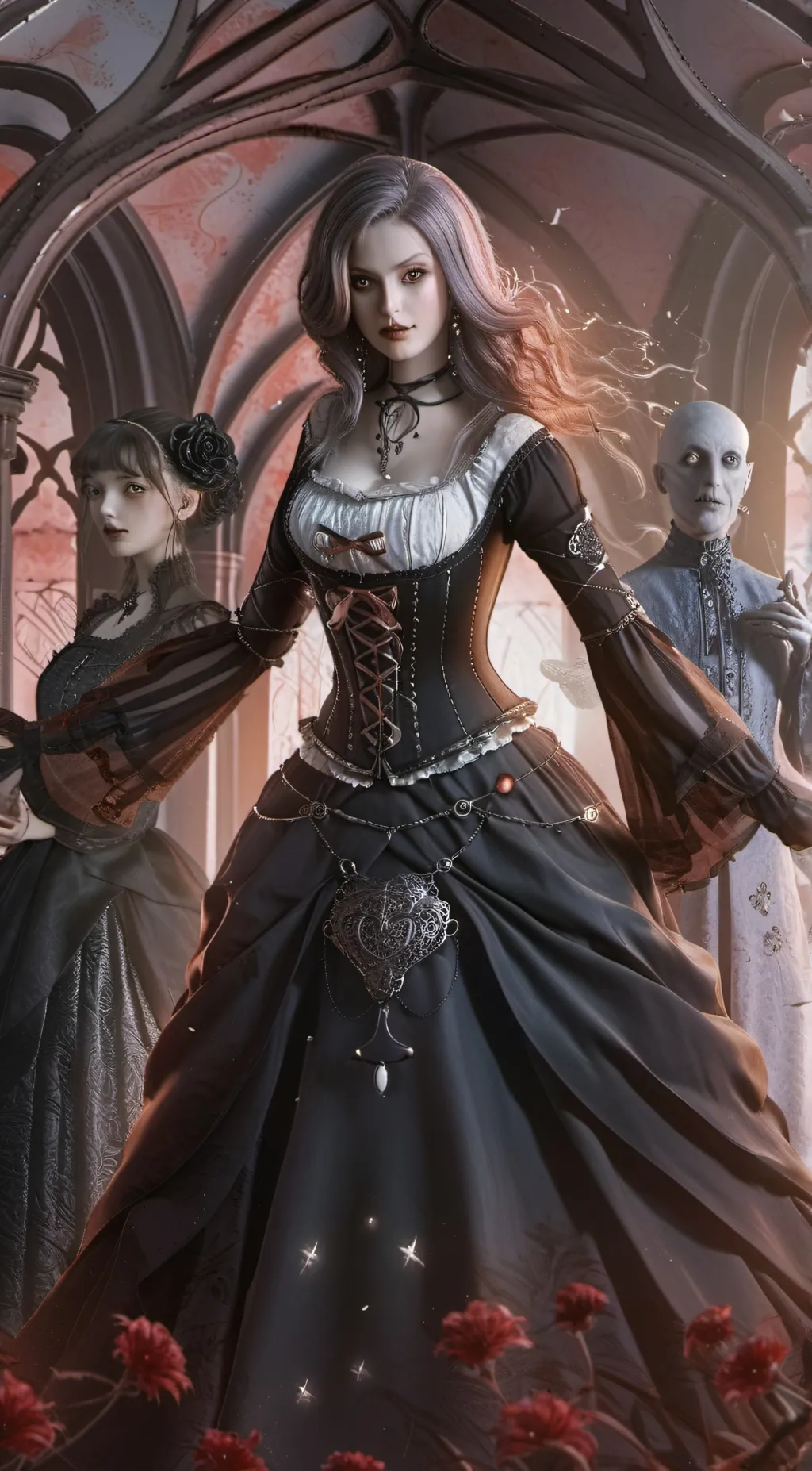 ai character: poppy play time  background