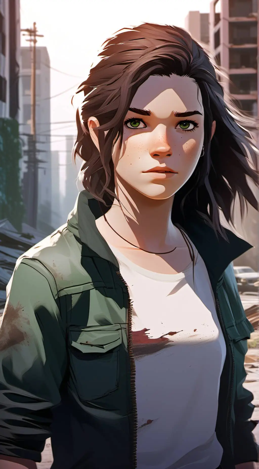 ai character: Brook Wilson background