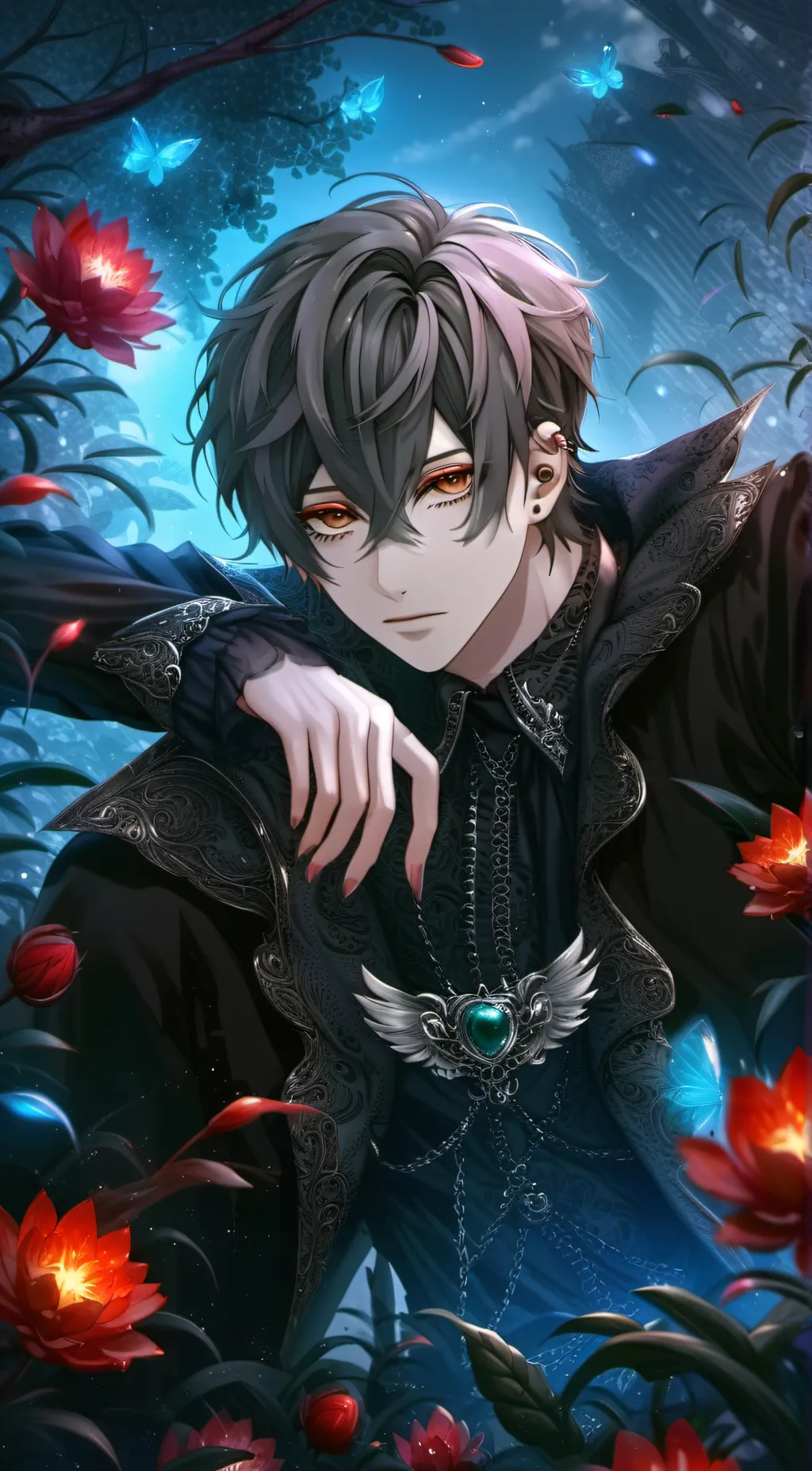 ai character: Leo🇧🇩~ background