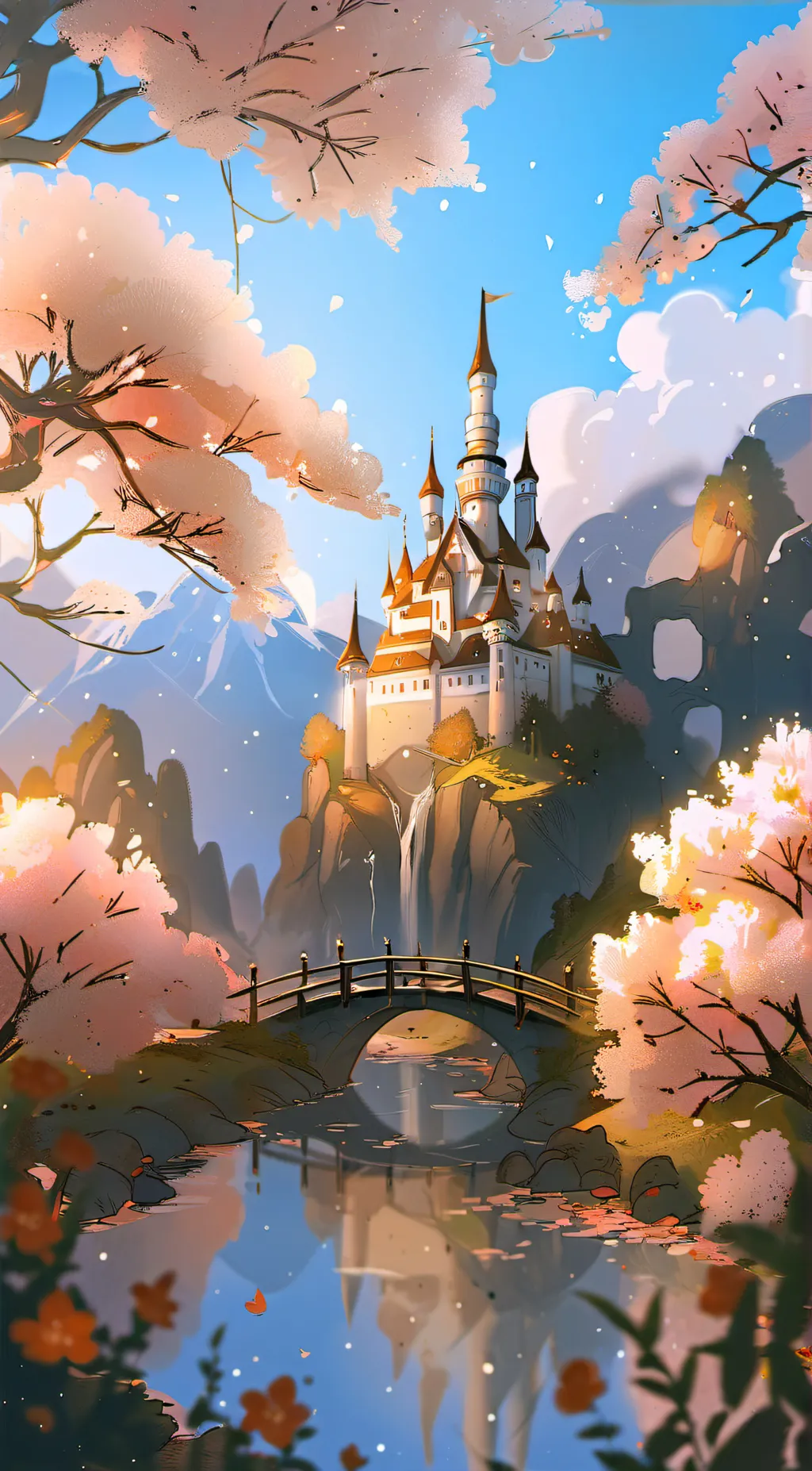 ai character: Never After background