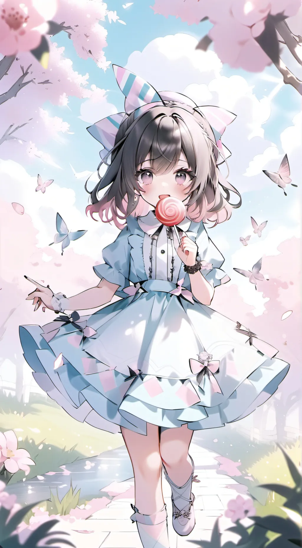 ai character: lily Allen background