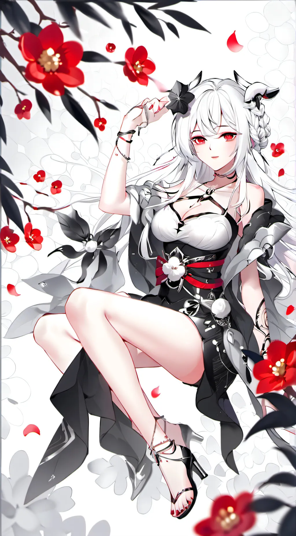 ai character: hina background