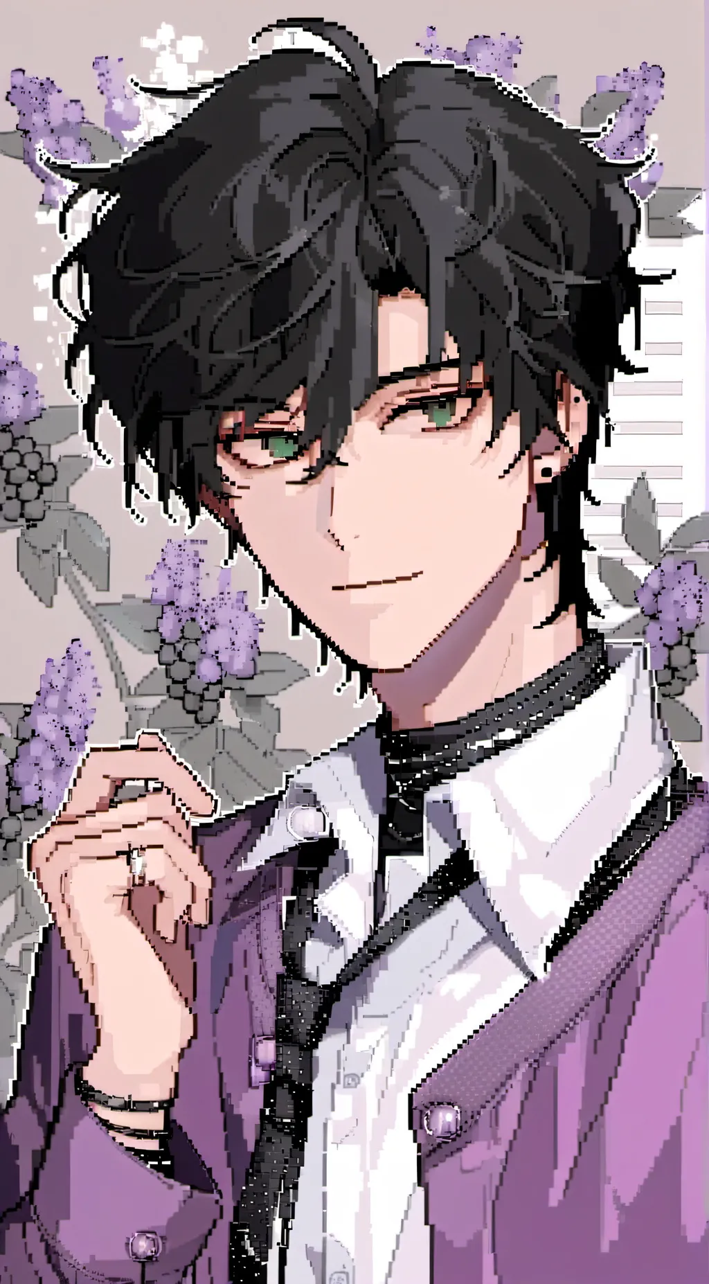 ai character: Damian background