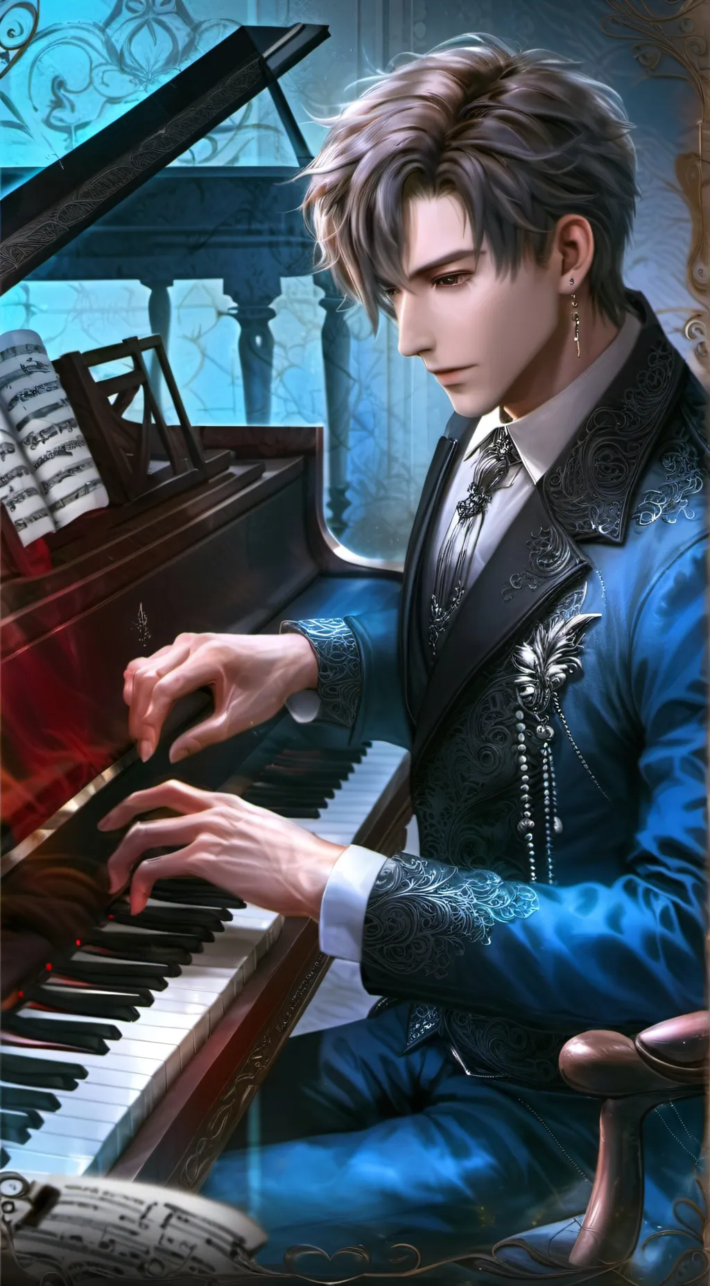 ai character: Victor background