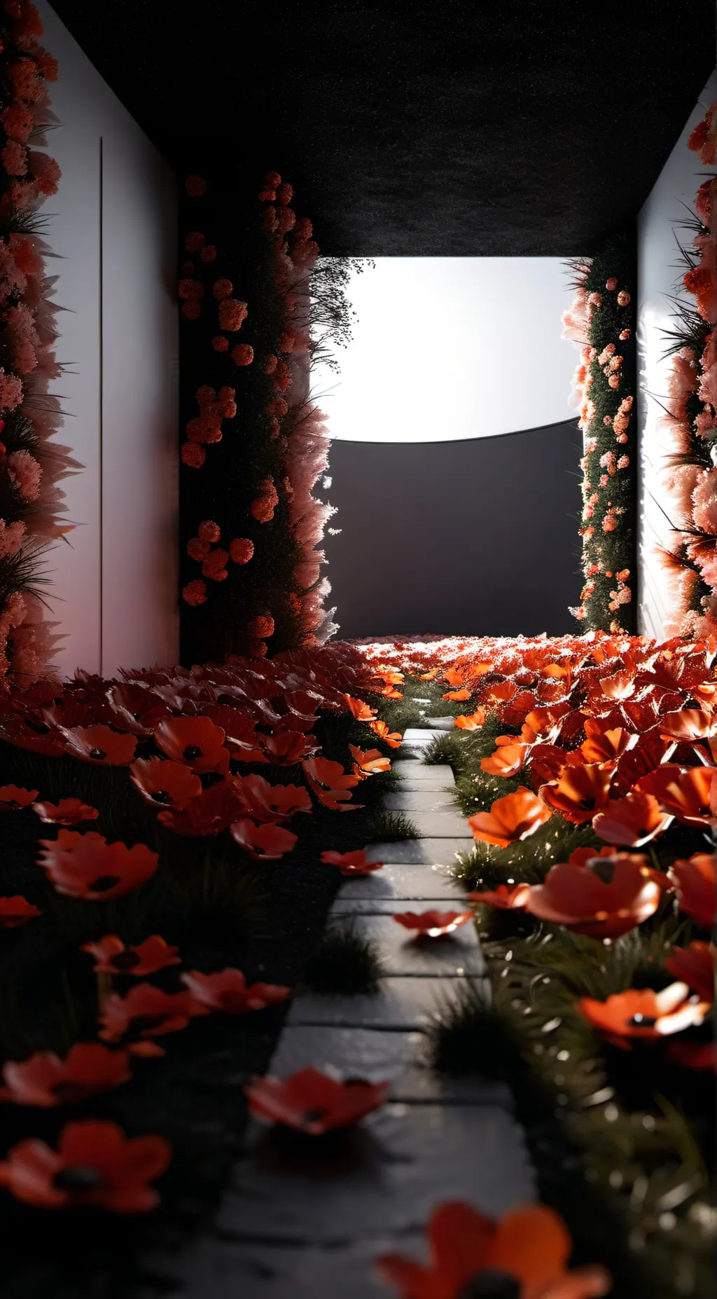 ai character: limited space. background