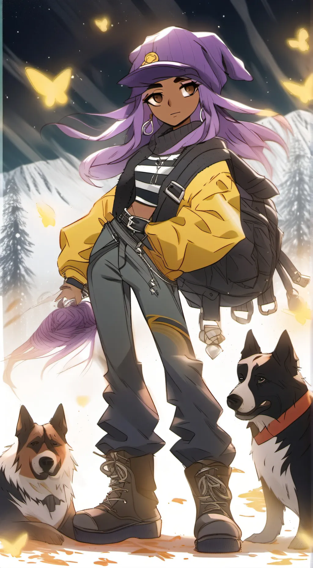 ai character: Maddy (my oc) background