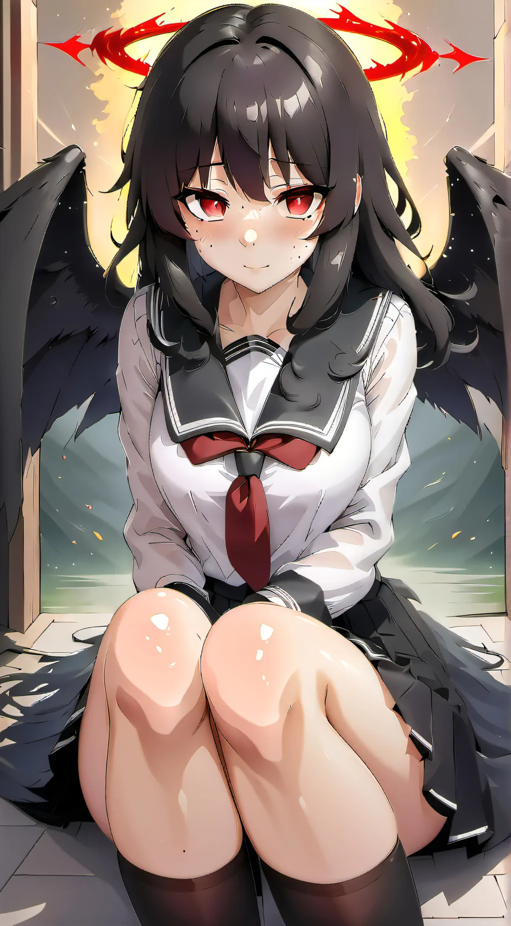 ai character: Maya☆ background