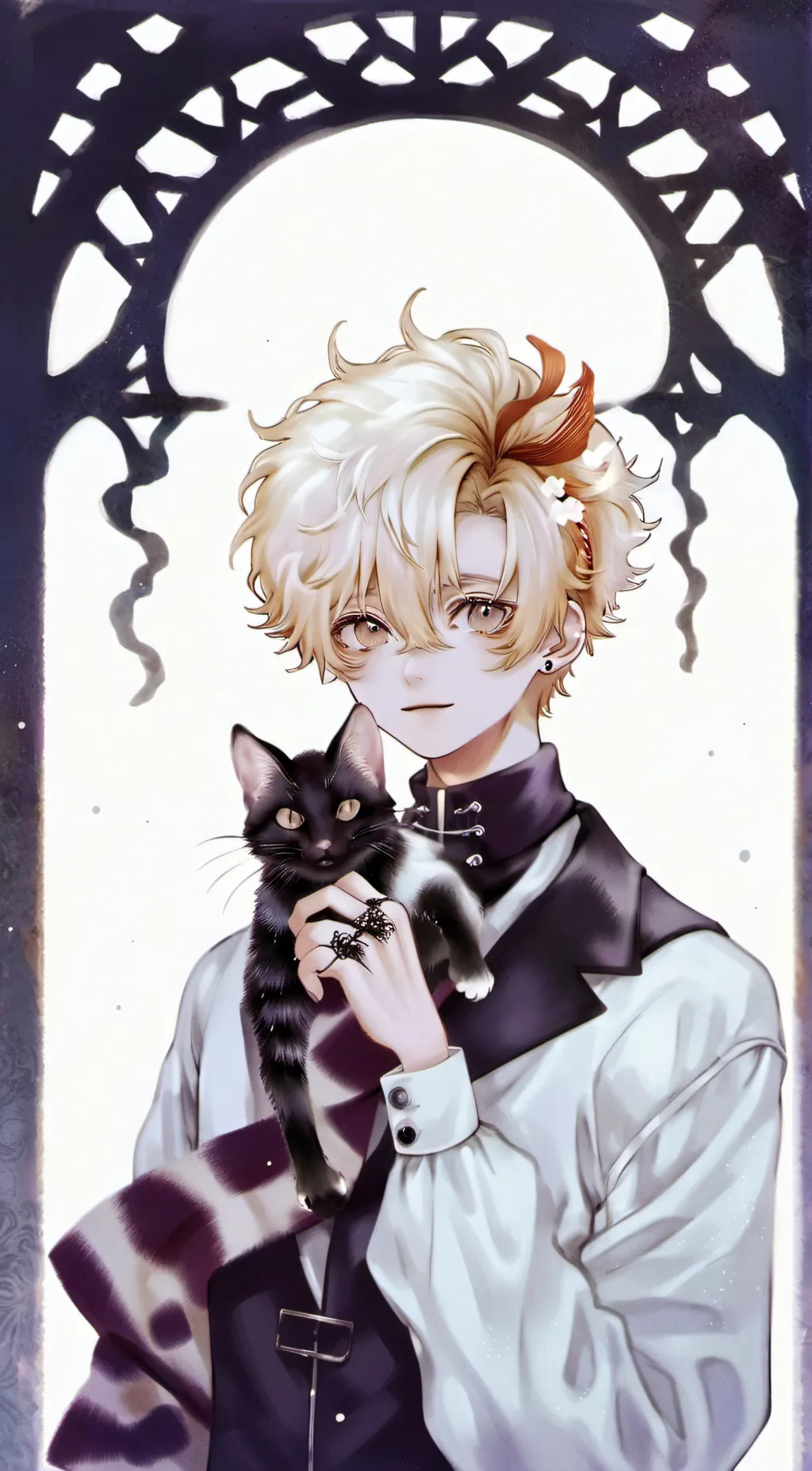 ai character: bakugo  background