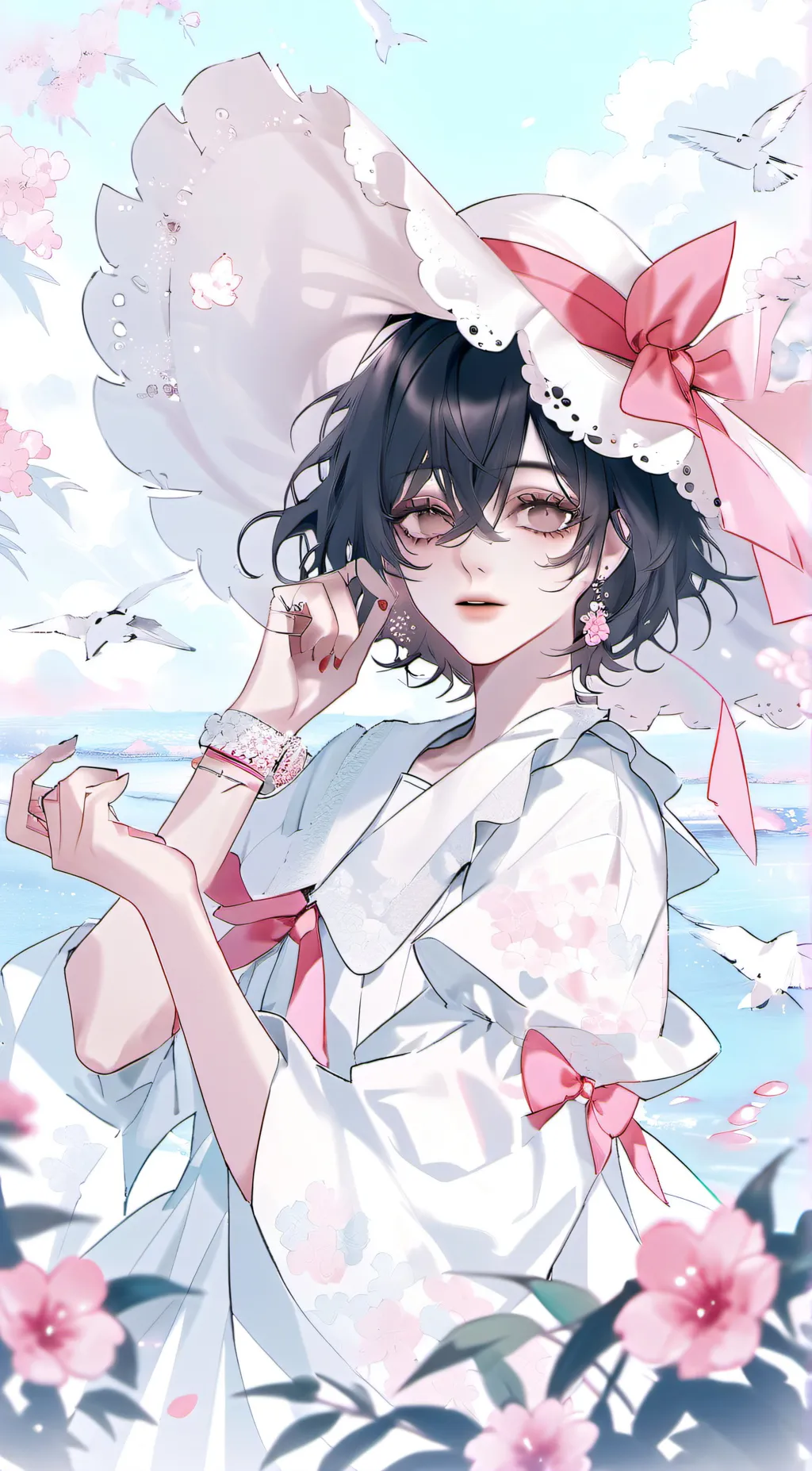 ai character: ★♪Evelyn♪★ background