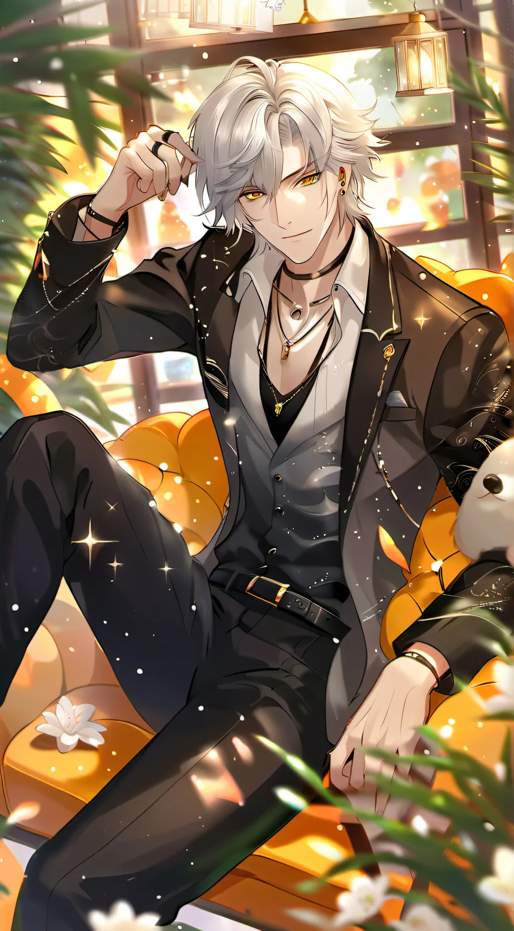 ai character: Max background