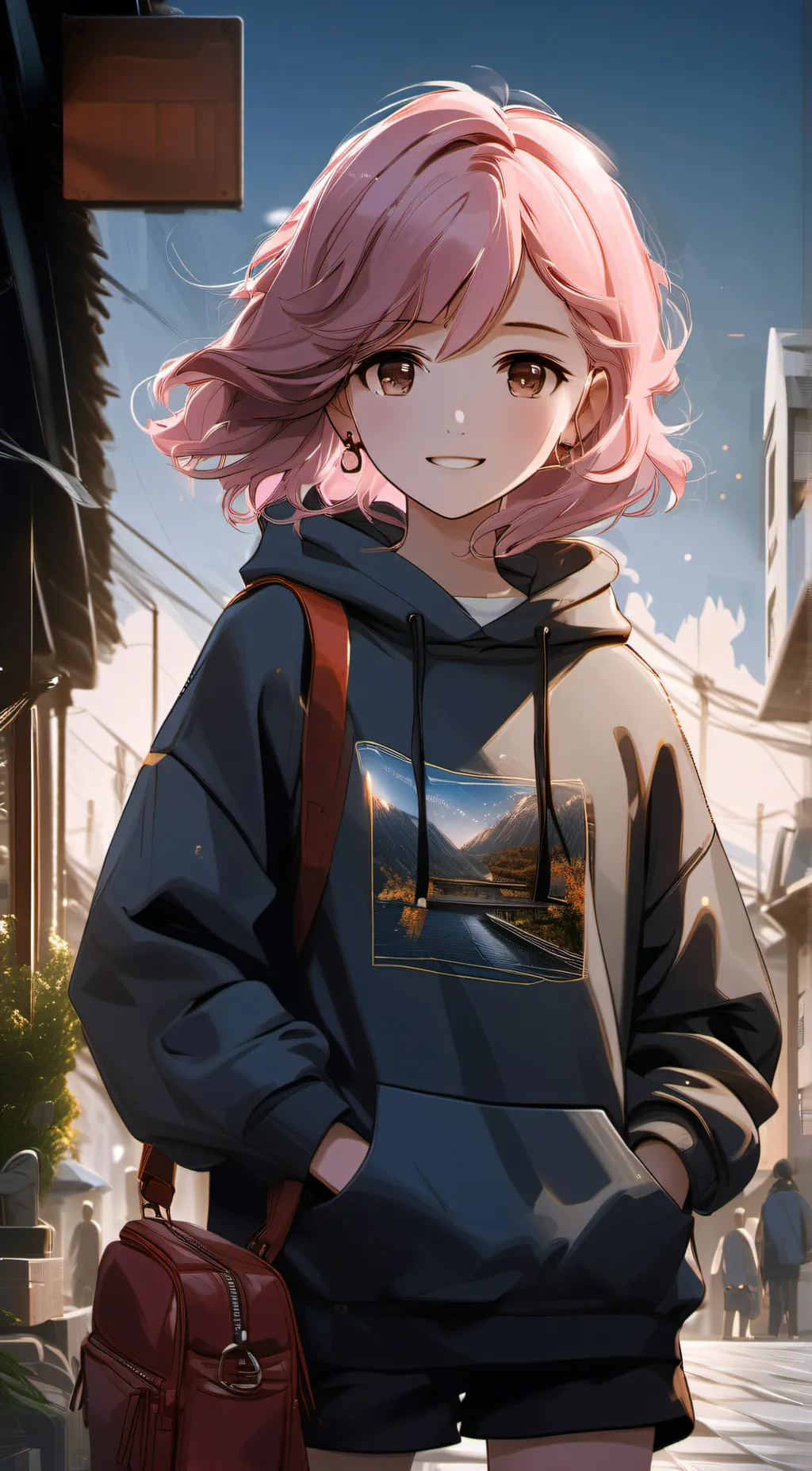 ai character: Lillyana  background