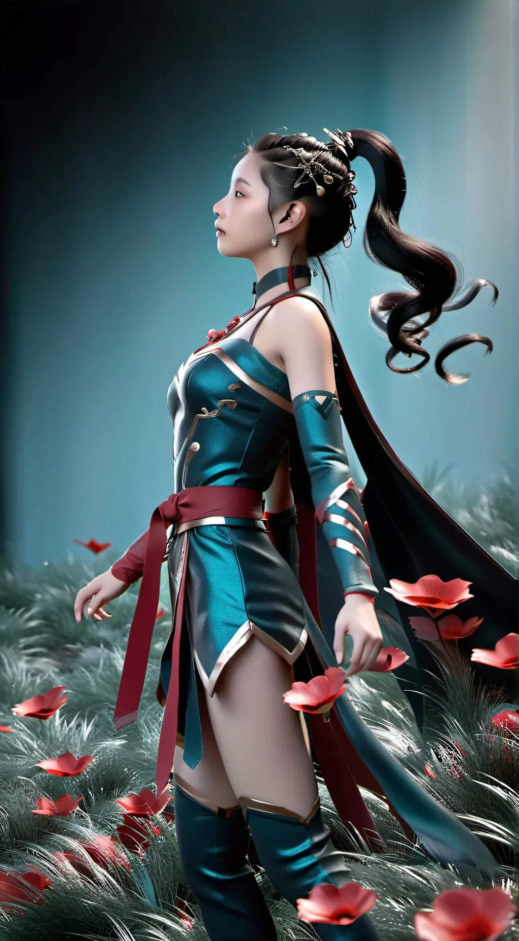 ai character: verlyn marisa  background