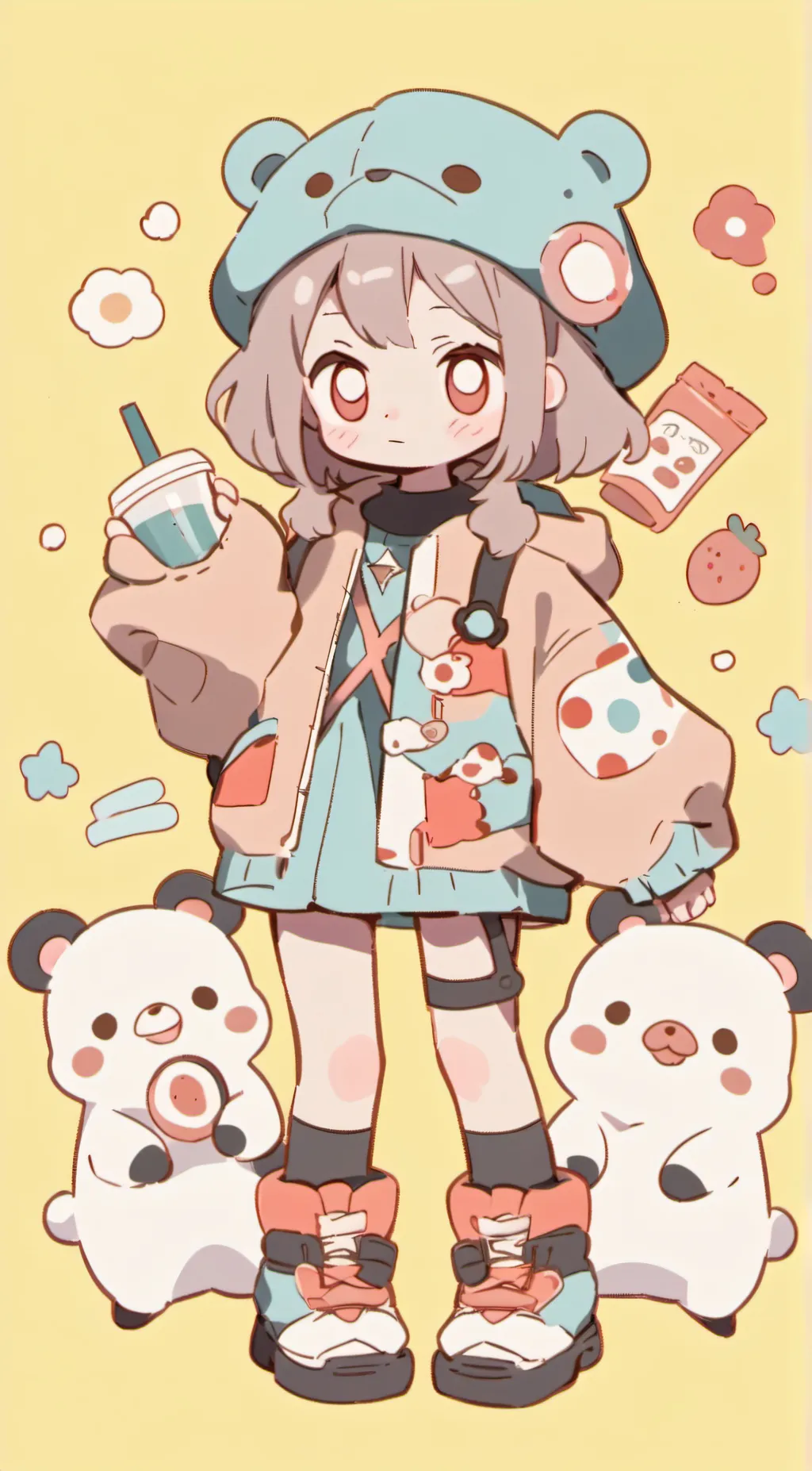 ai character: Arielle background