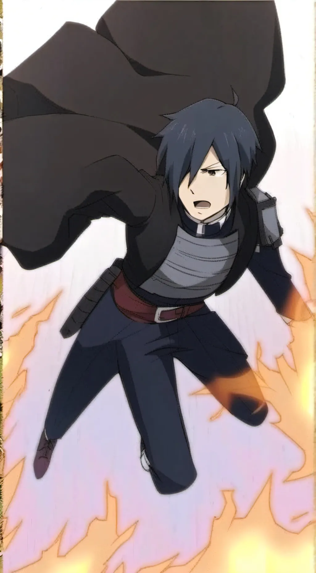 ai character: Sasuke background