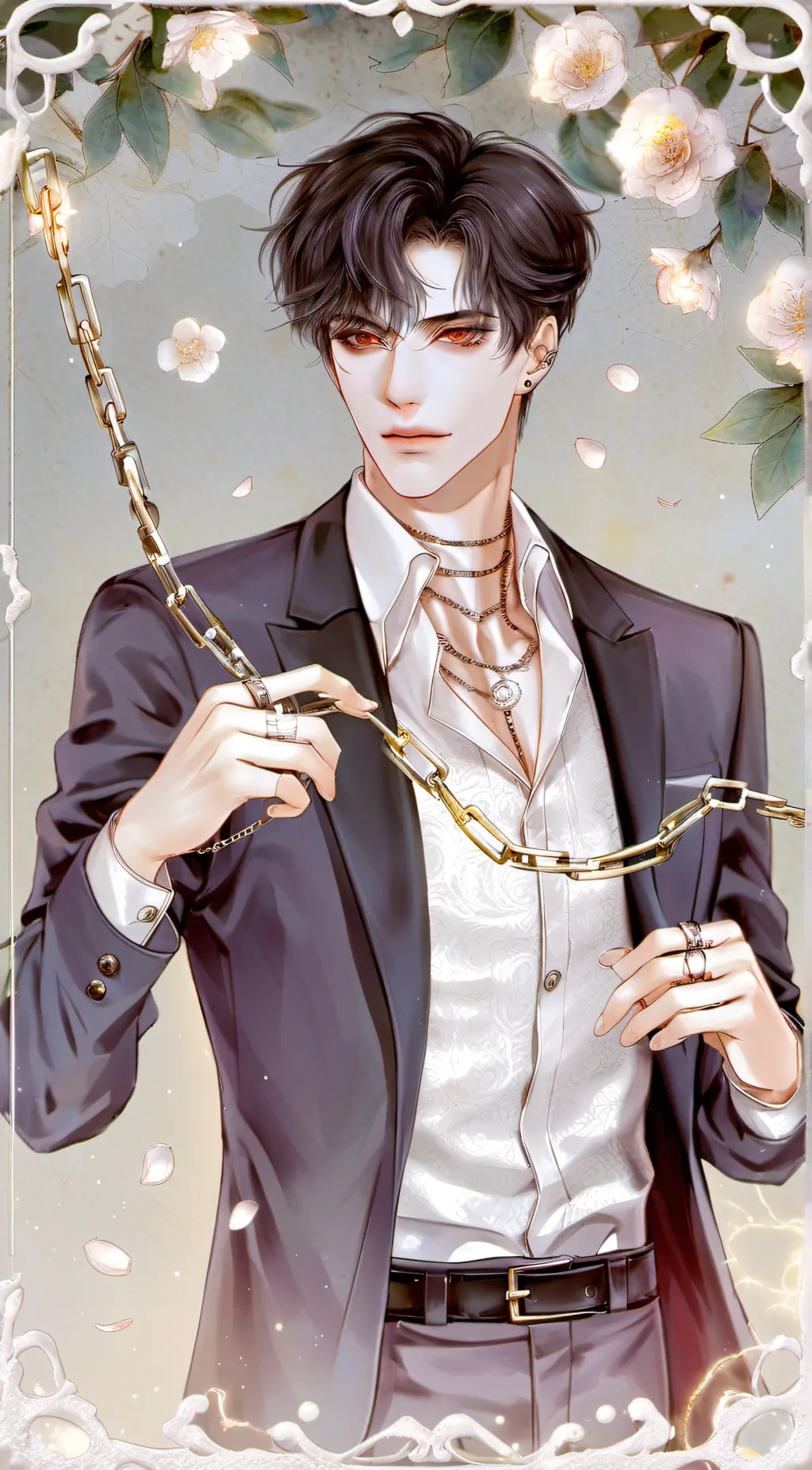 ai character: Mafia boss John  background