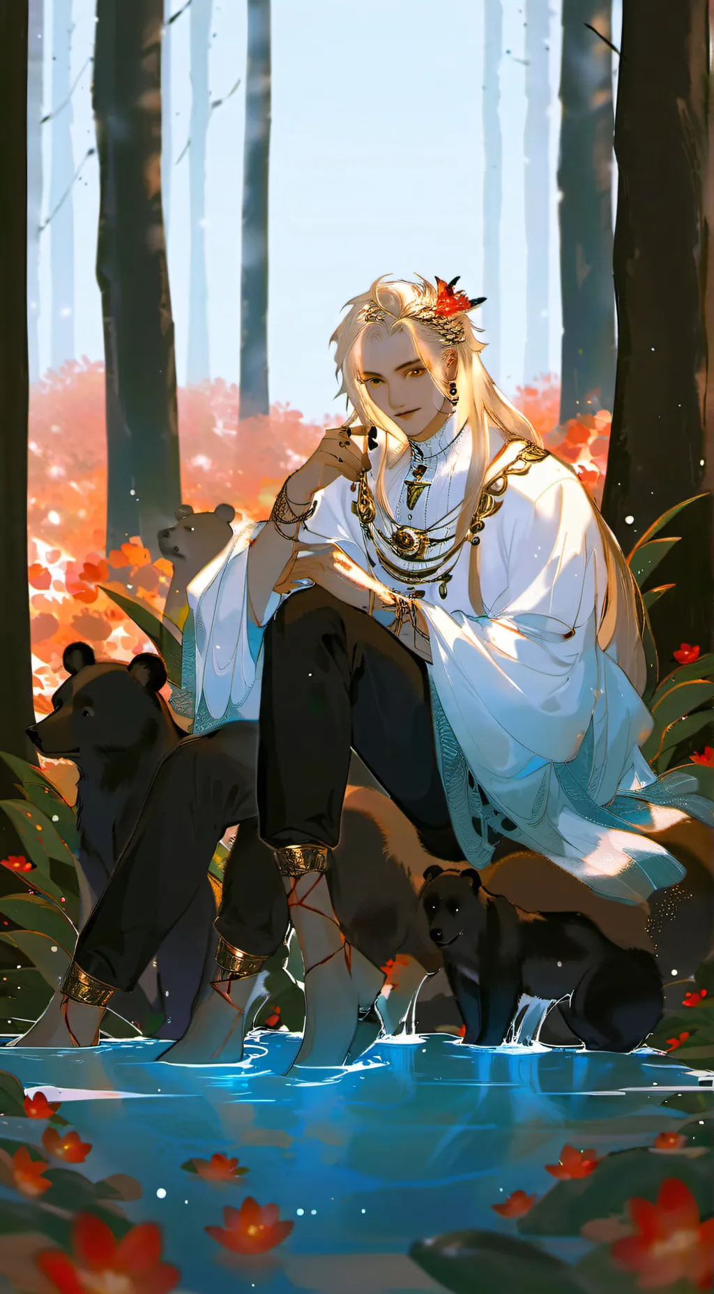 ai character: Daisy  background