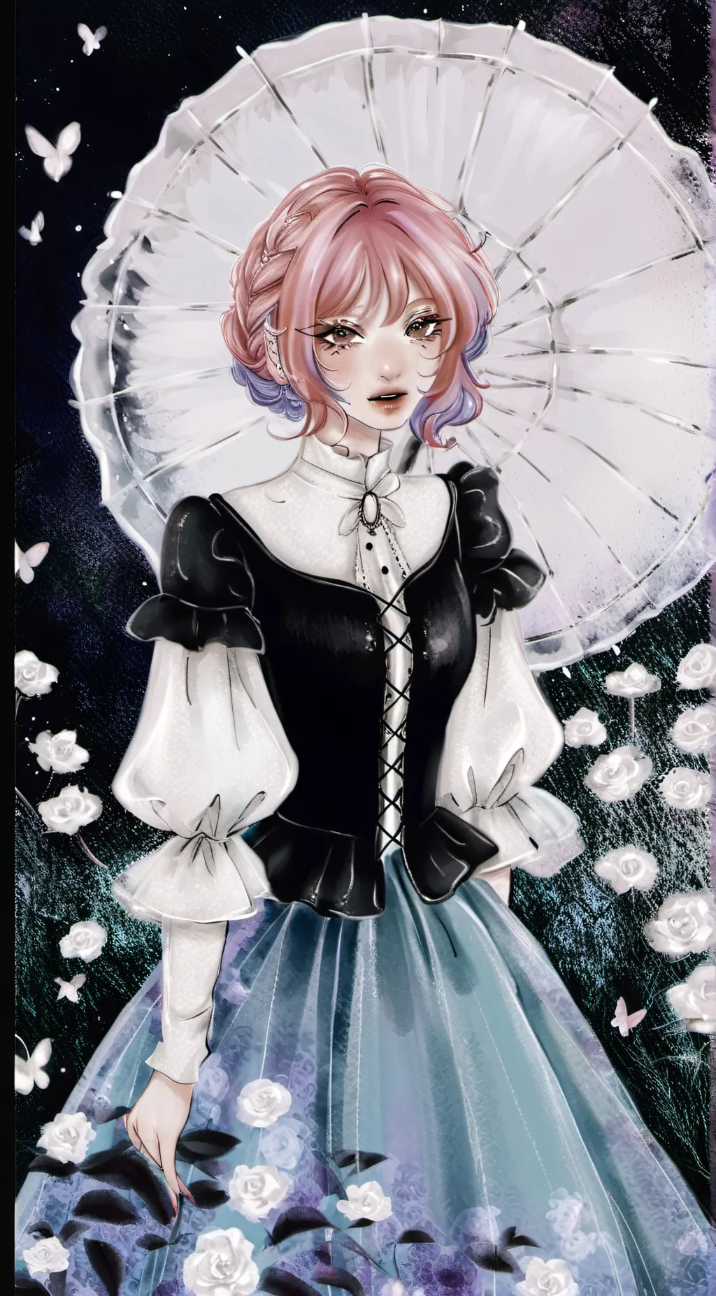 ai character: ✨𖨆Olive𖨆✨ background