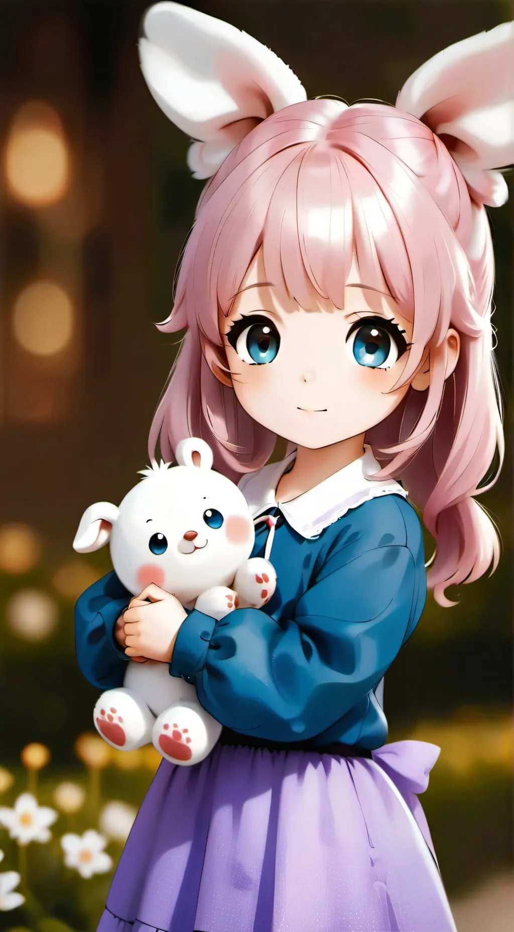 ai character: Melody background