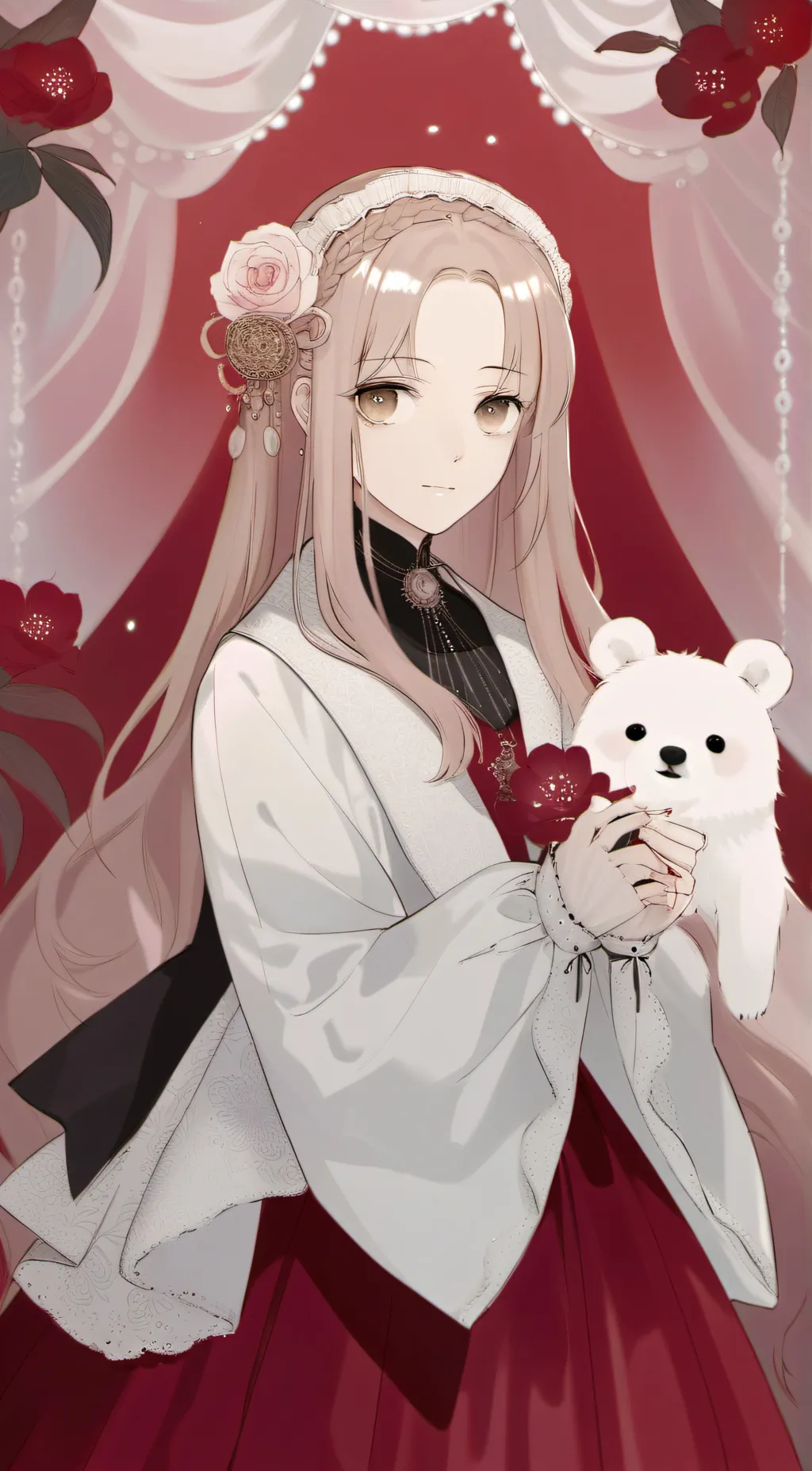 ai character: Nike  background