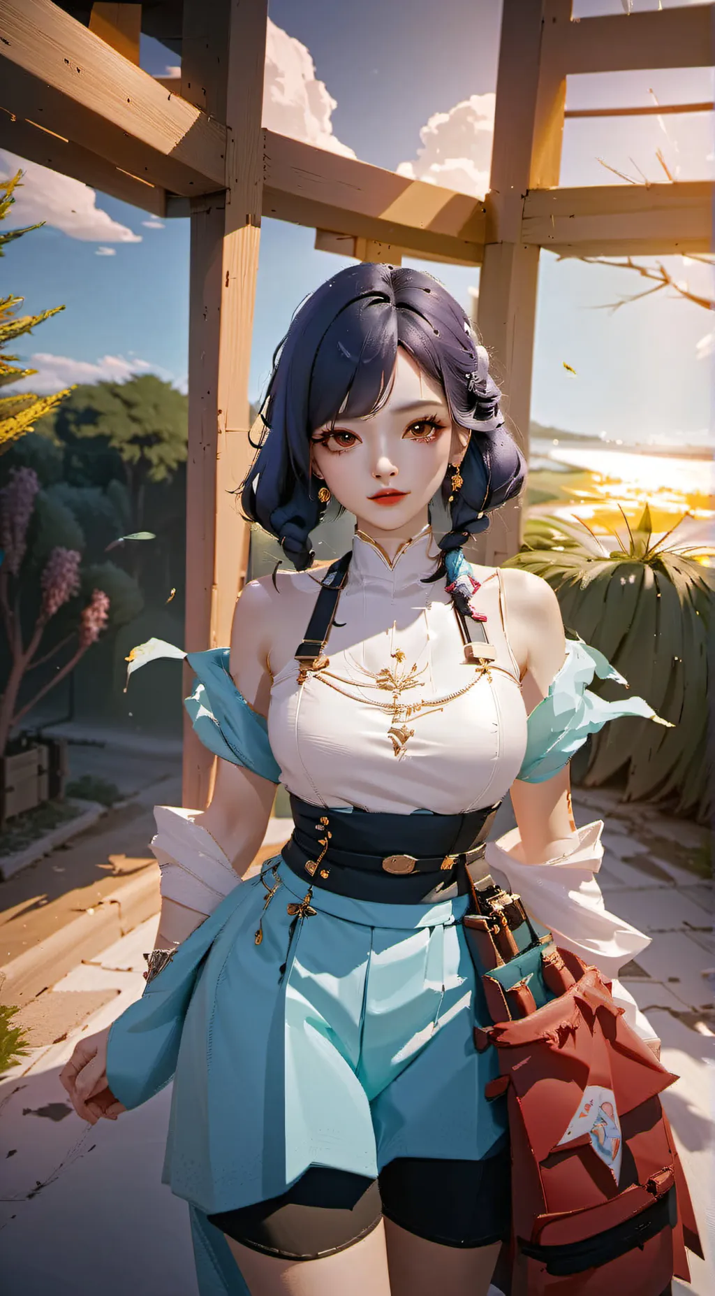 ai character: Jay  background