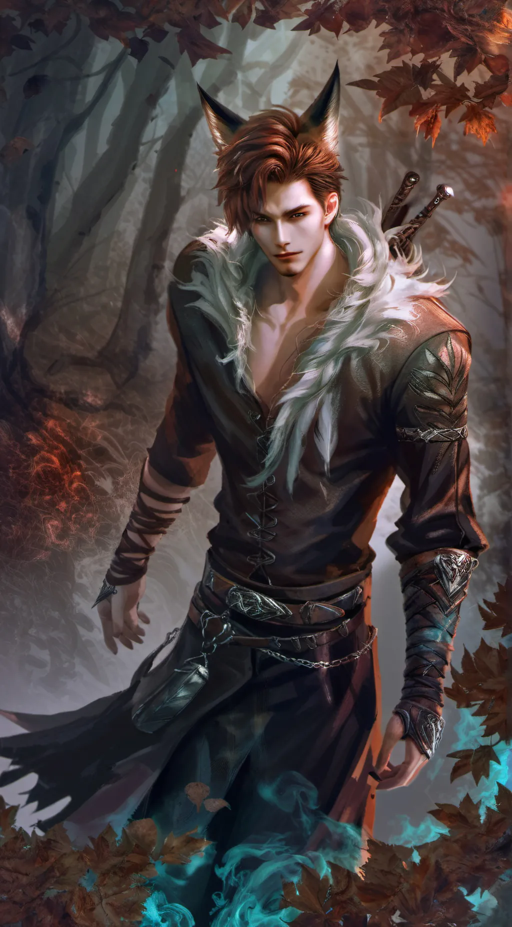 ai character: Kai background