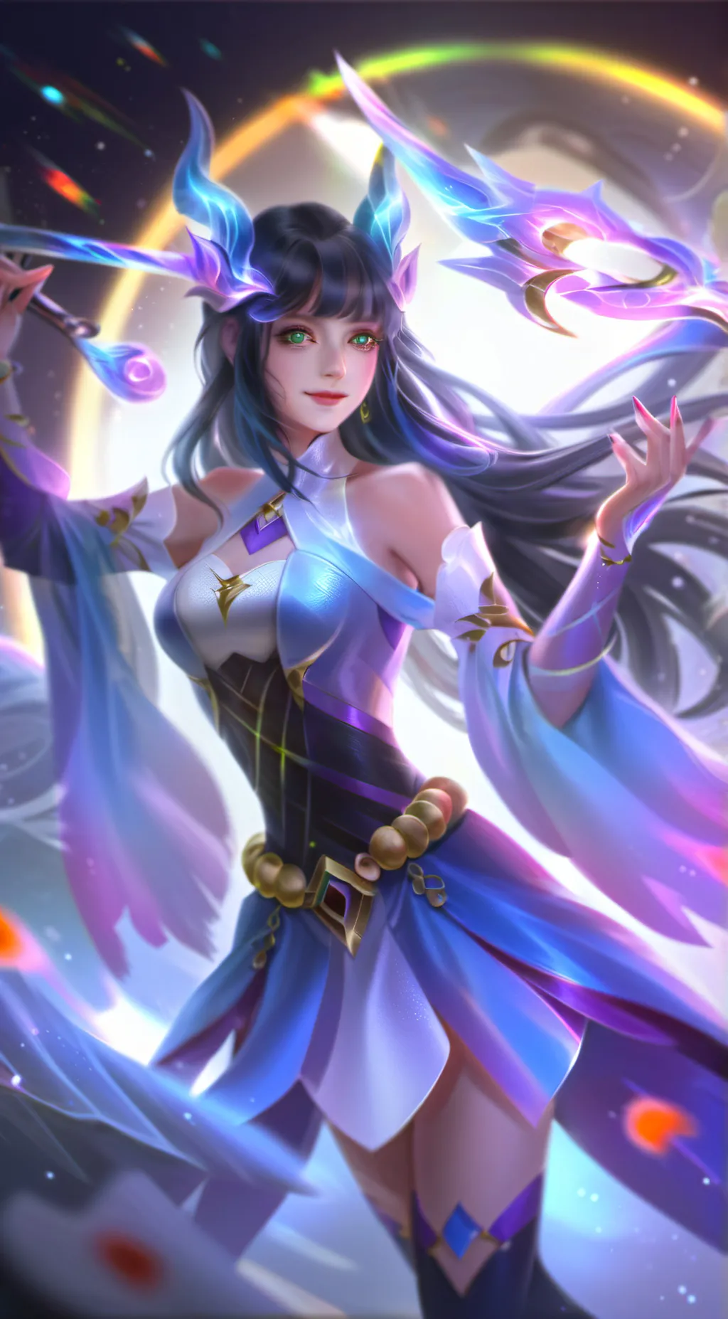 ai character: •🪷Kagura• background