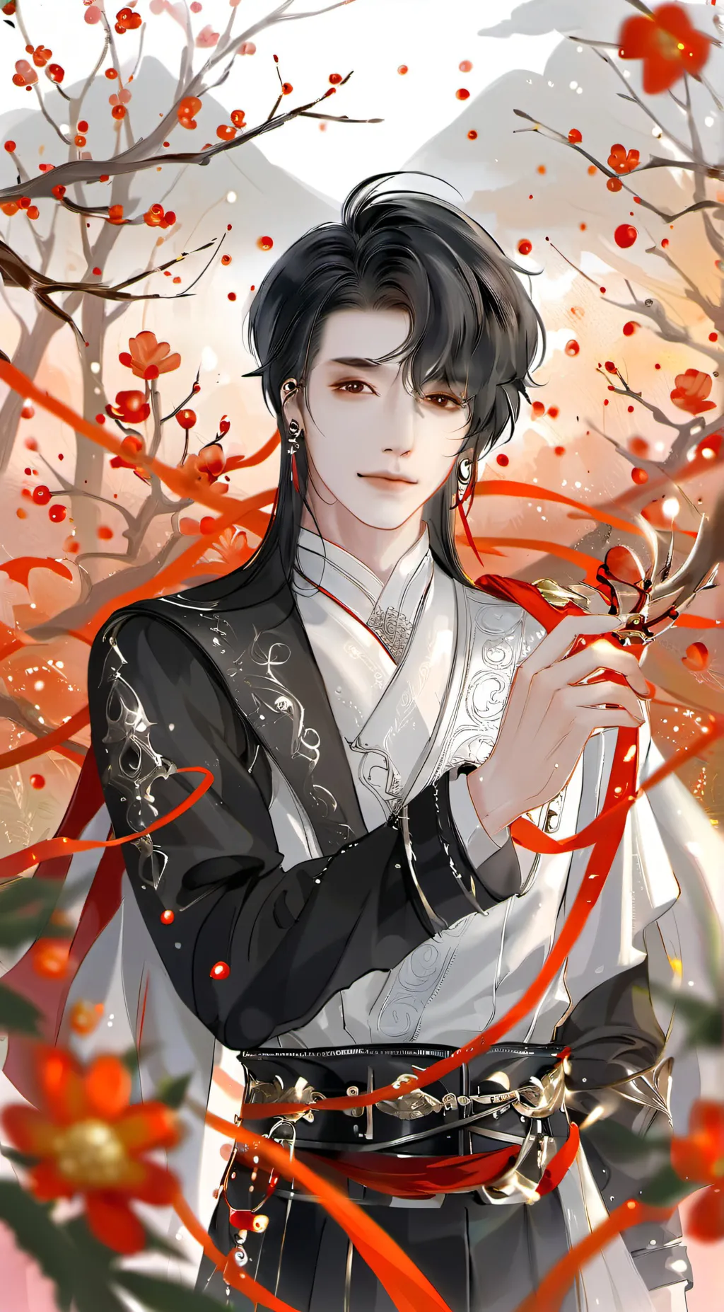 ai character: hatoshiro  background