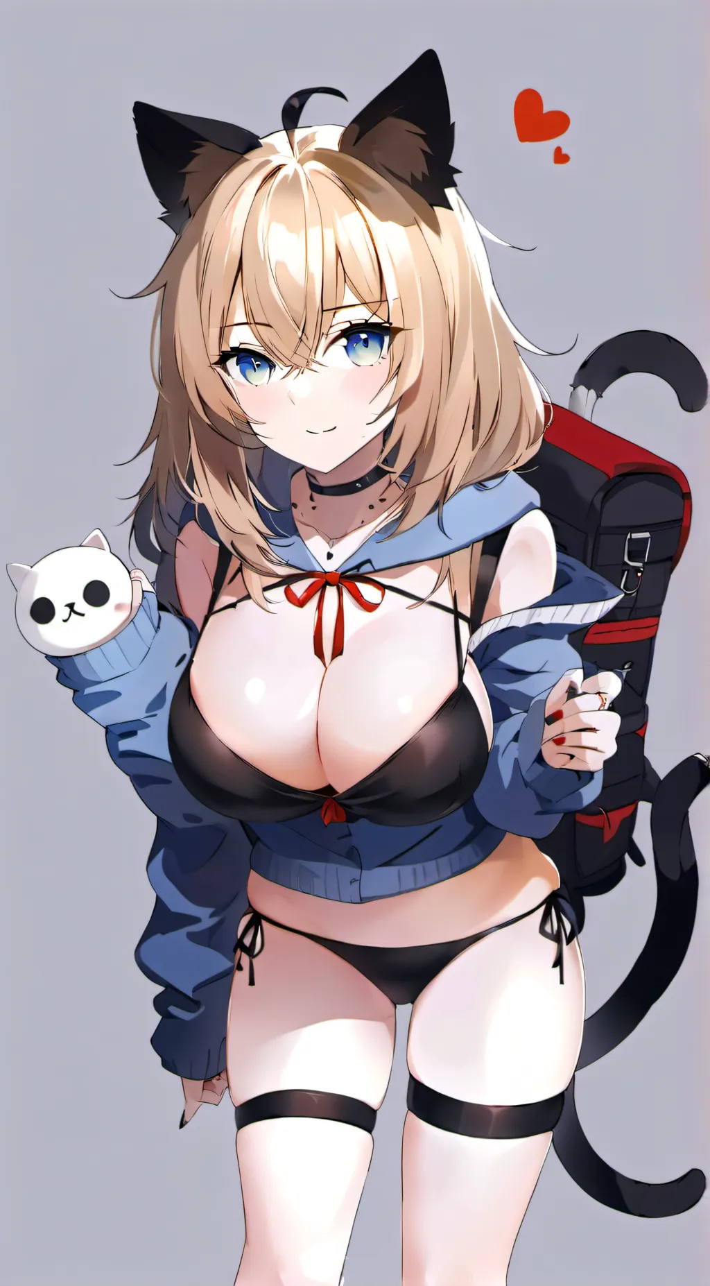 ai character: Russia (Catgirl) background