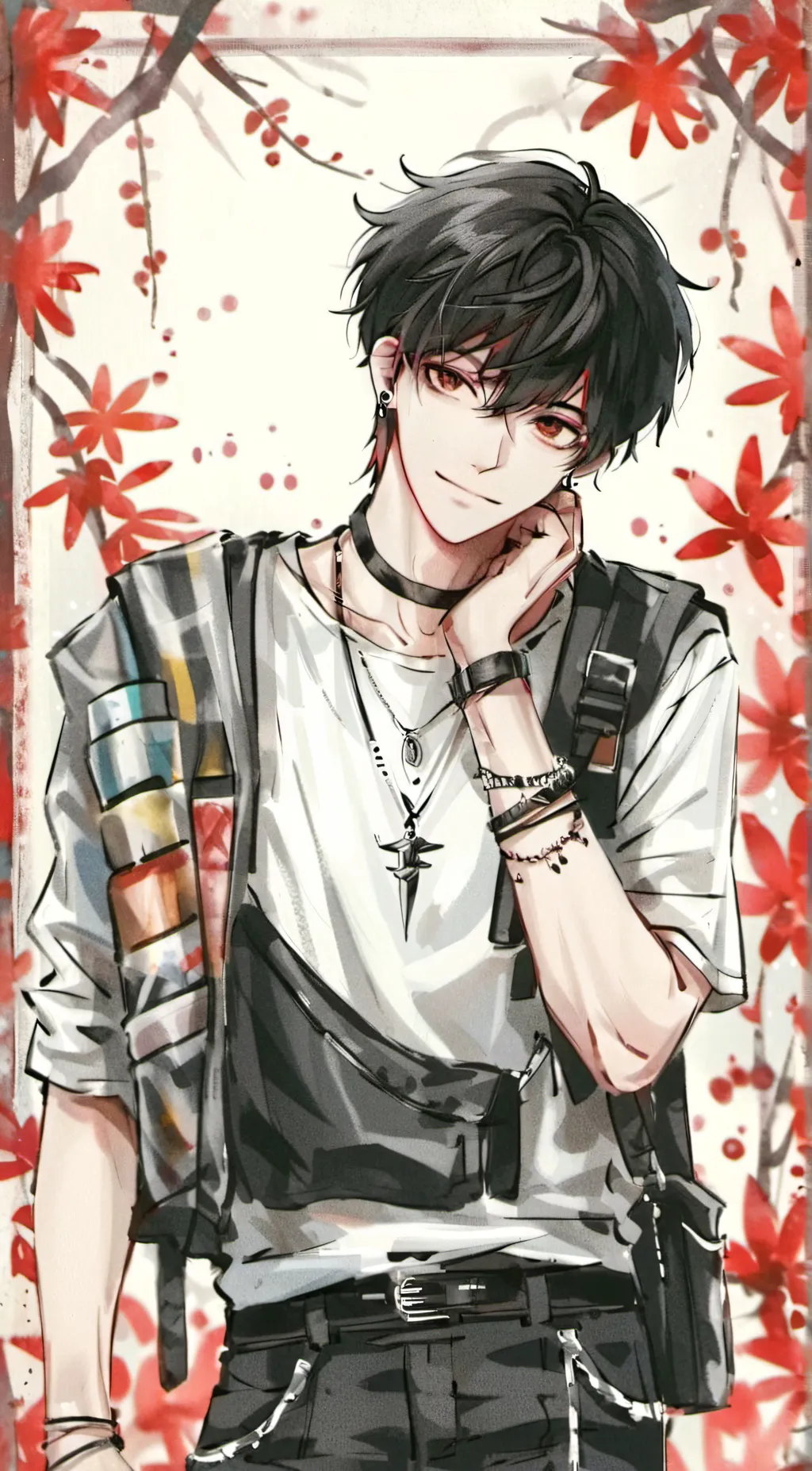 ai character: theo background