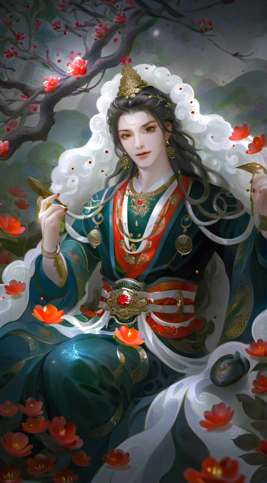 ai character: Xiaoyan background