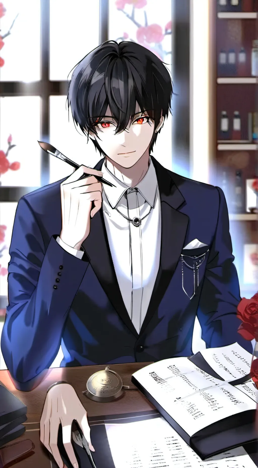 ai character: LEE HEESEUNG  background