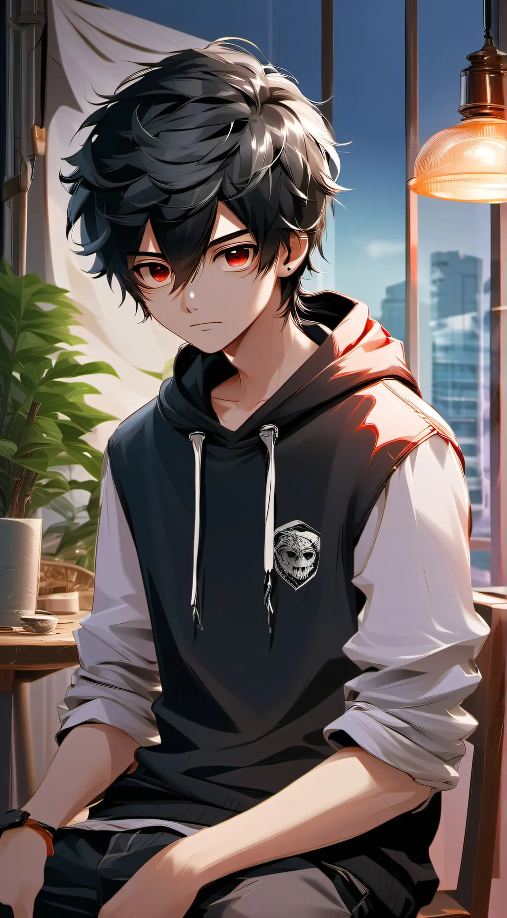 ai character: pyrus  background