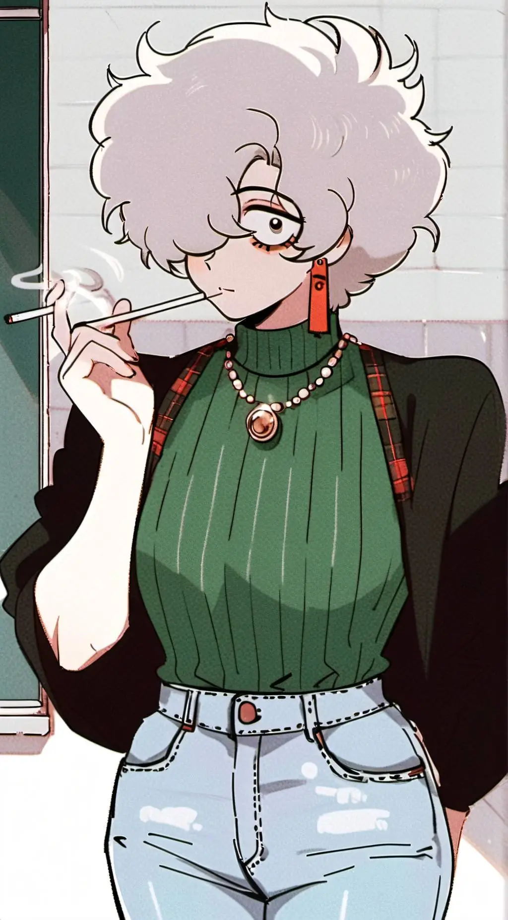 ai character: Kao Mori background