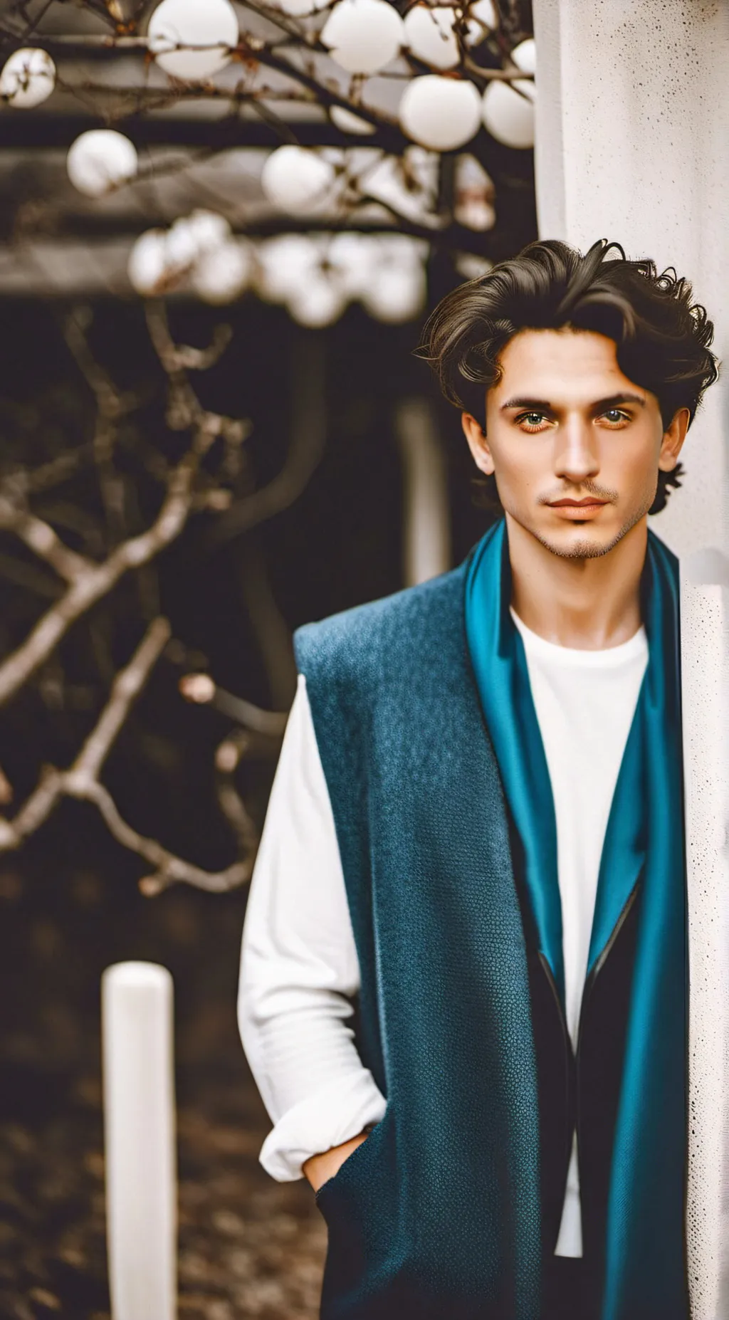 ai character: Timothèe Chalamet background