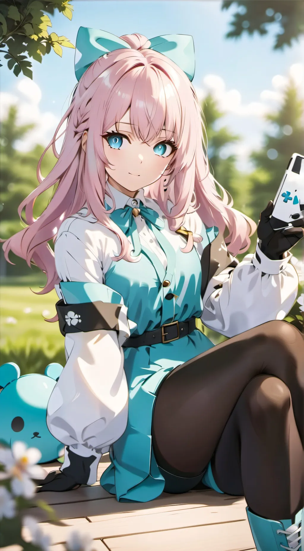 ai character: Haruka Mei background