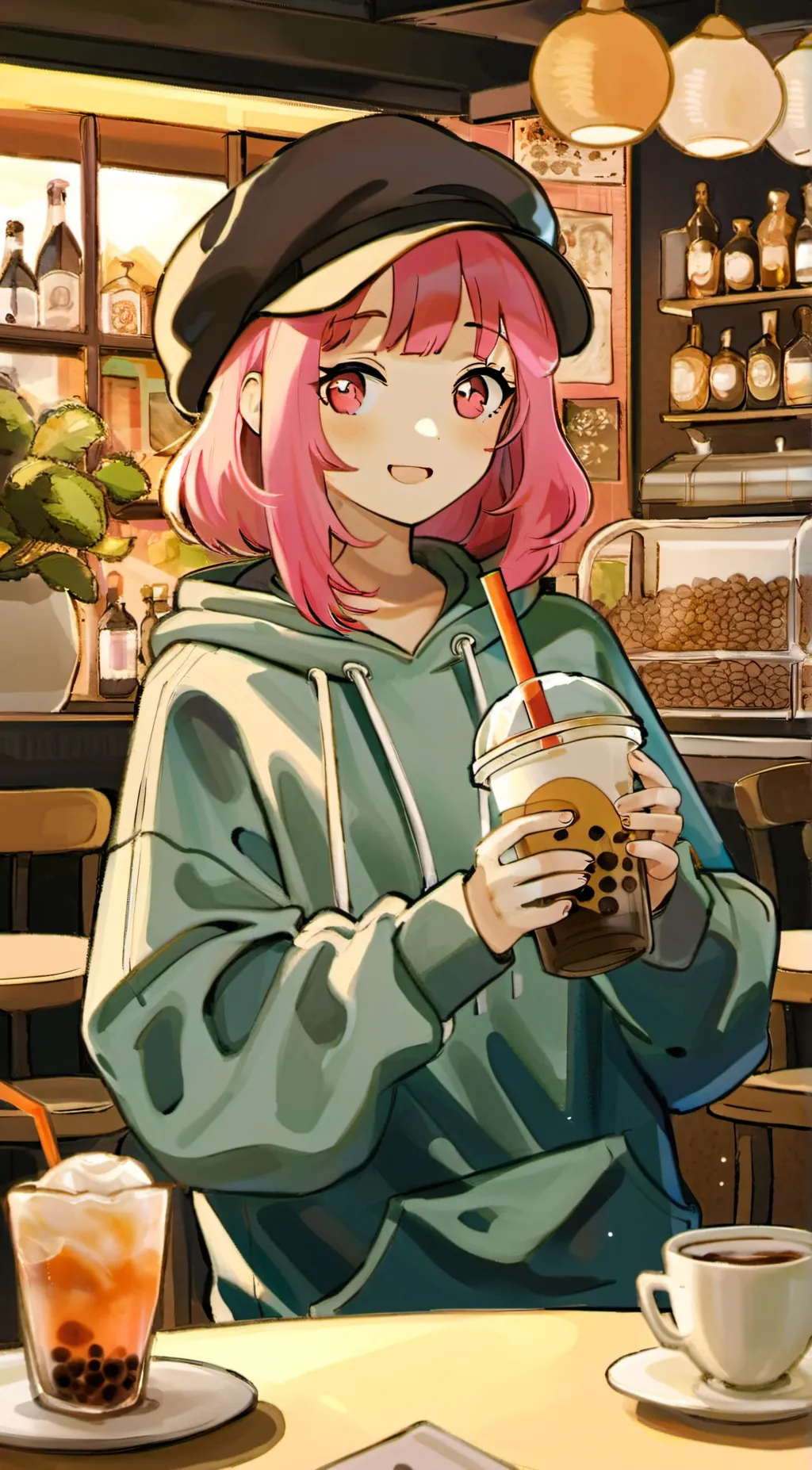 ai character: Sapphire  background