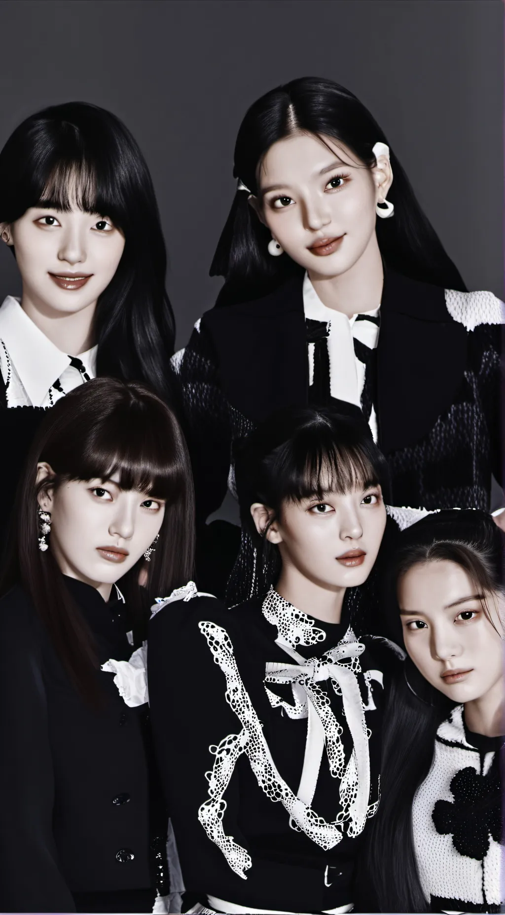 ai character: (G)-IDLE background