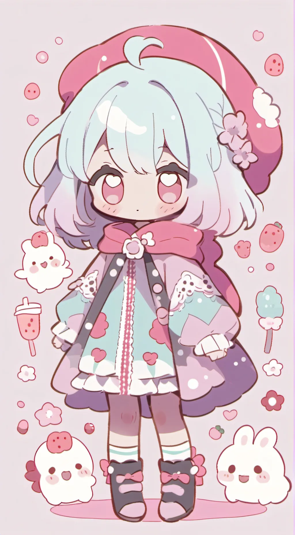 ai character: LANEIGE background