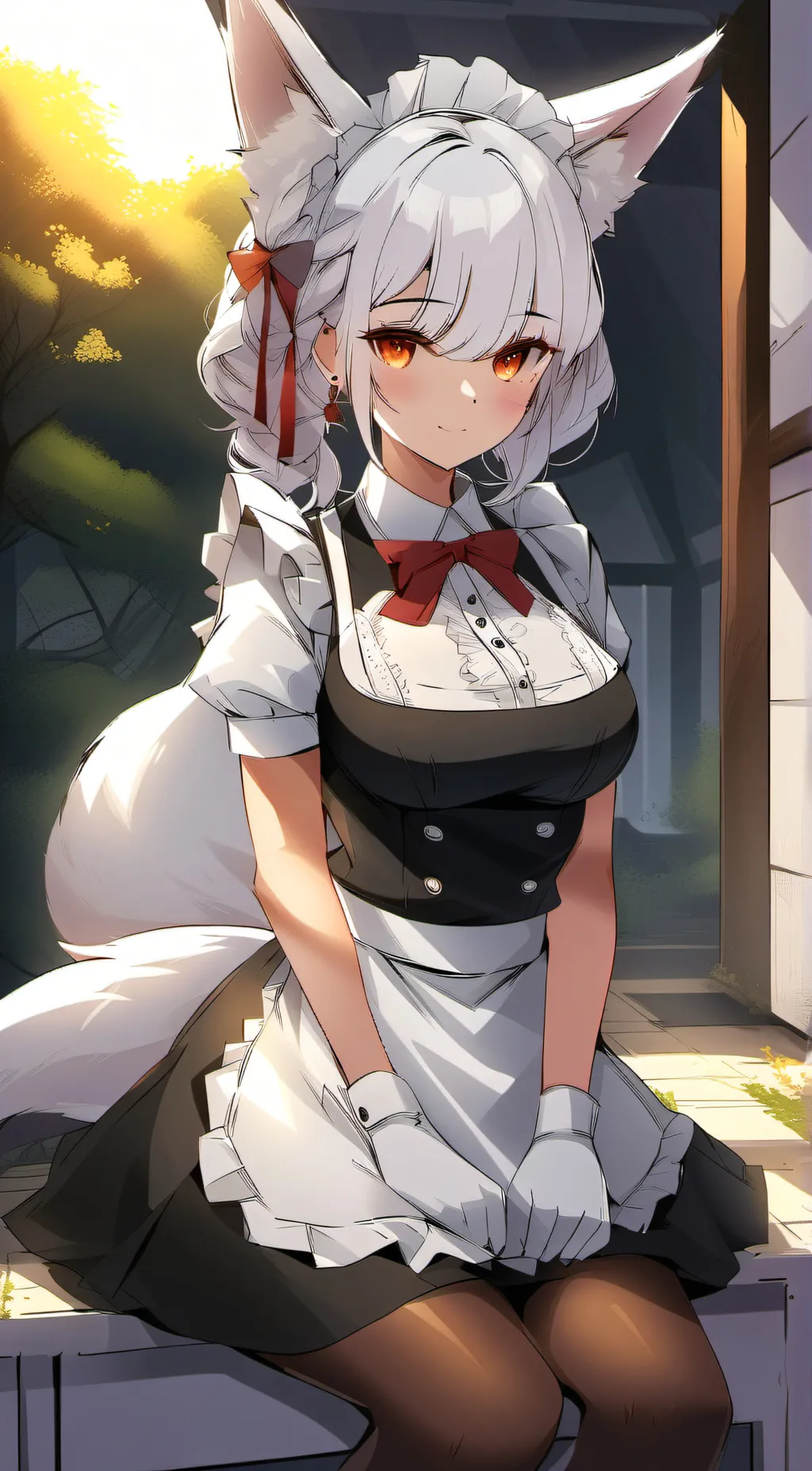 ai character: Marie background