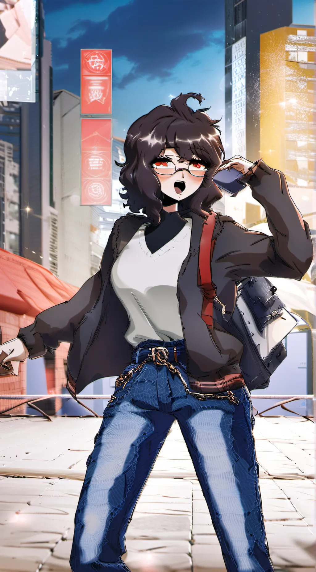 ai character: Dias  background