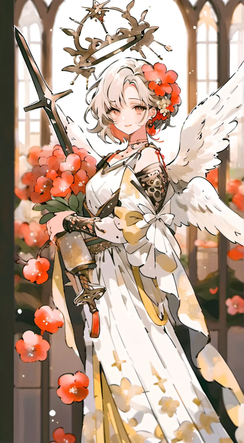 ai character: Lily  background