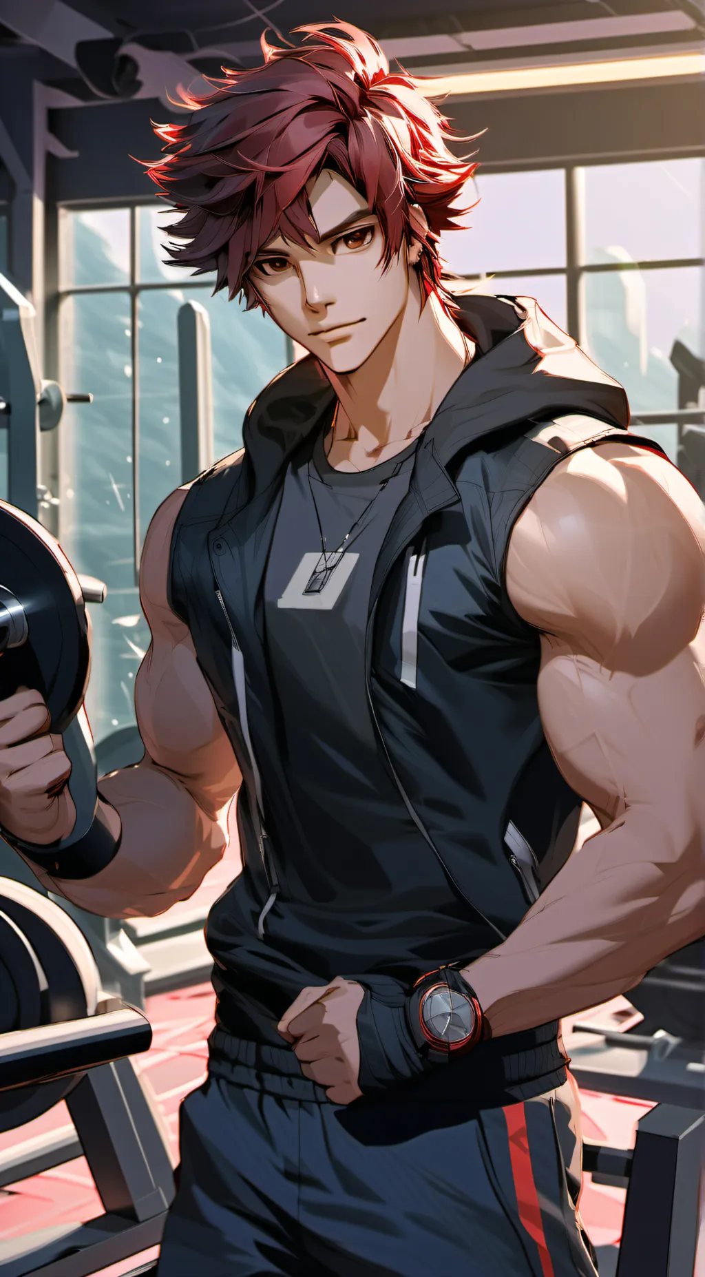 ai character: Sasuke background